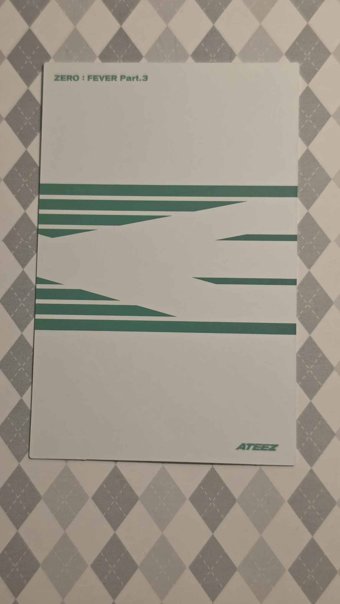 ATEEZ San ATEEZ - San - ZERO : FEVER Part.3 Album album photocard A version limited version listing photo 2
