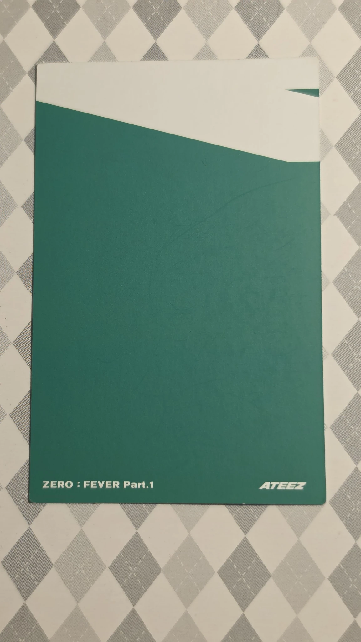 ATEEZ San ATEEZ - San - ZERO : FEVER Part.1 Album AR A Set album photocard Inception Ver. Platform Inception ver. listing photo 2