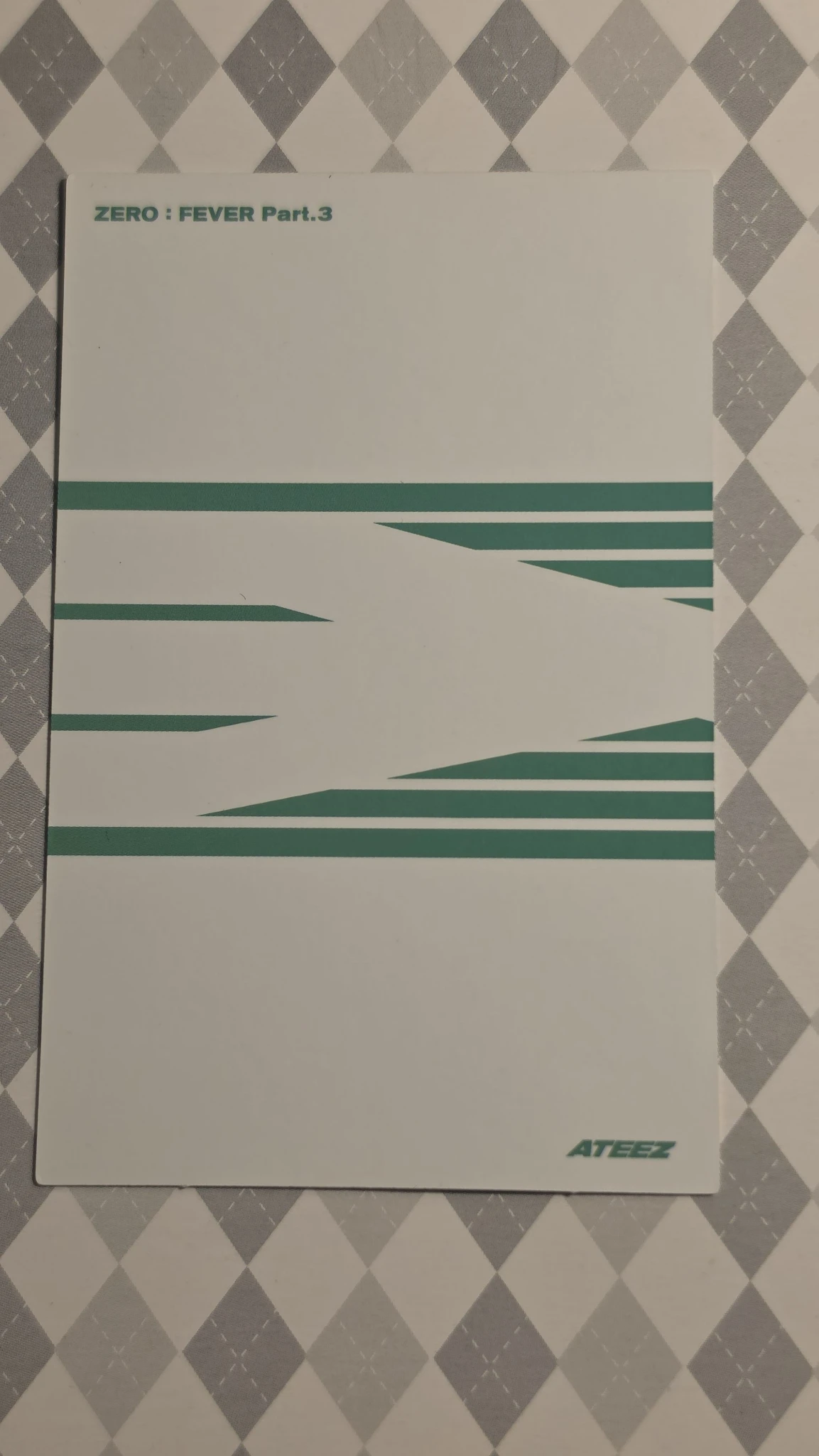 ATEEZ Yeosang ATEEZ - Yeosang - ZERO : FEVER Part.3 Album album photocard A version limited a ver. listing photo 2
