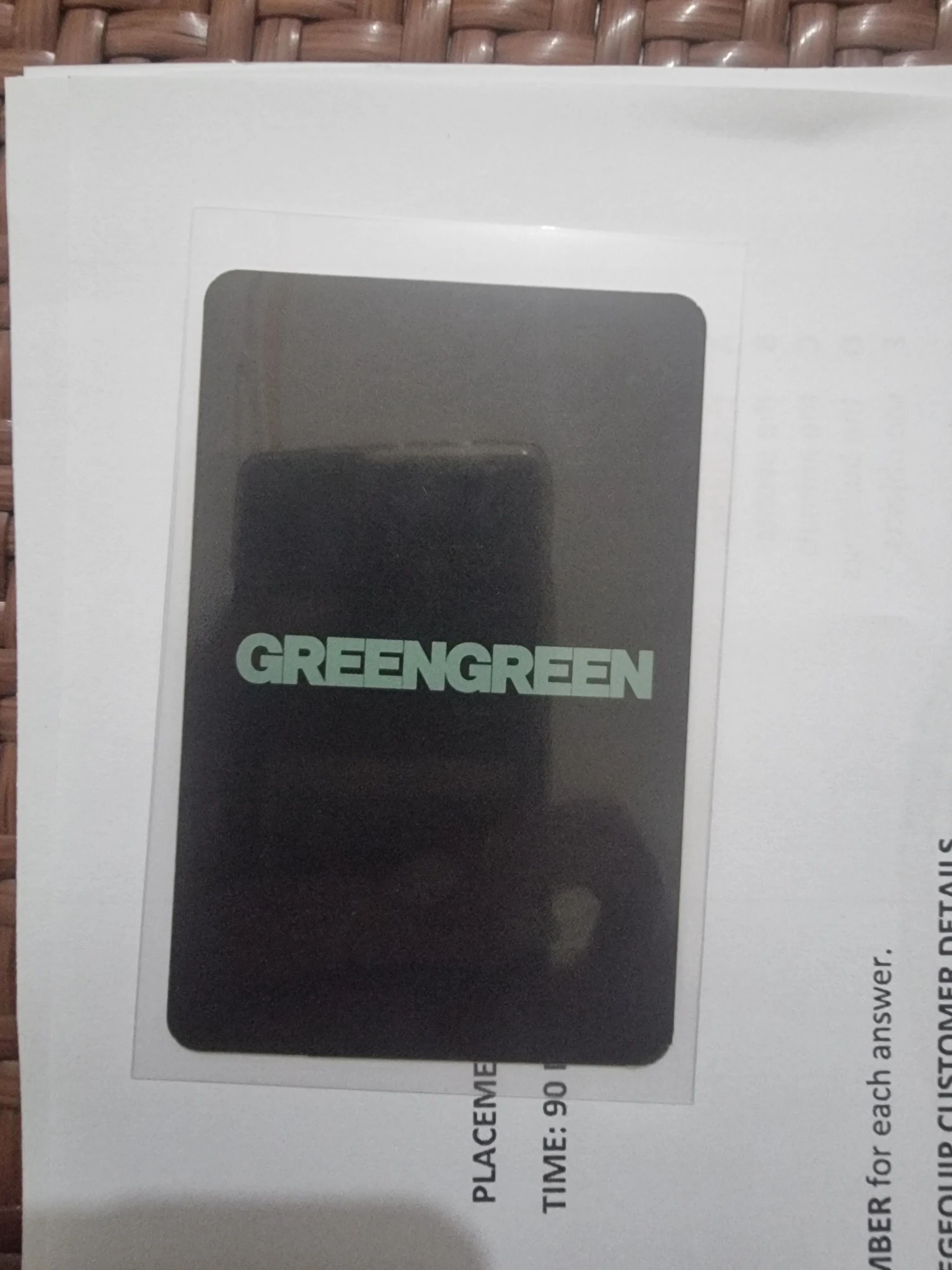 CORTIS Seonghyeon CORTIS - Seonghyeon - GREENGREEN Album pob (pre-order benefit) CU listing photo 2