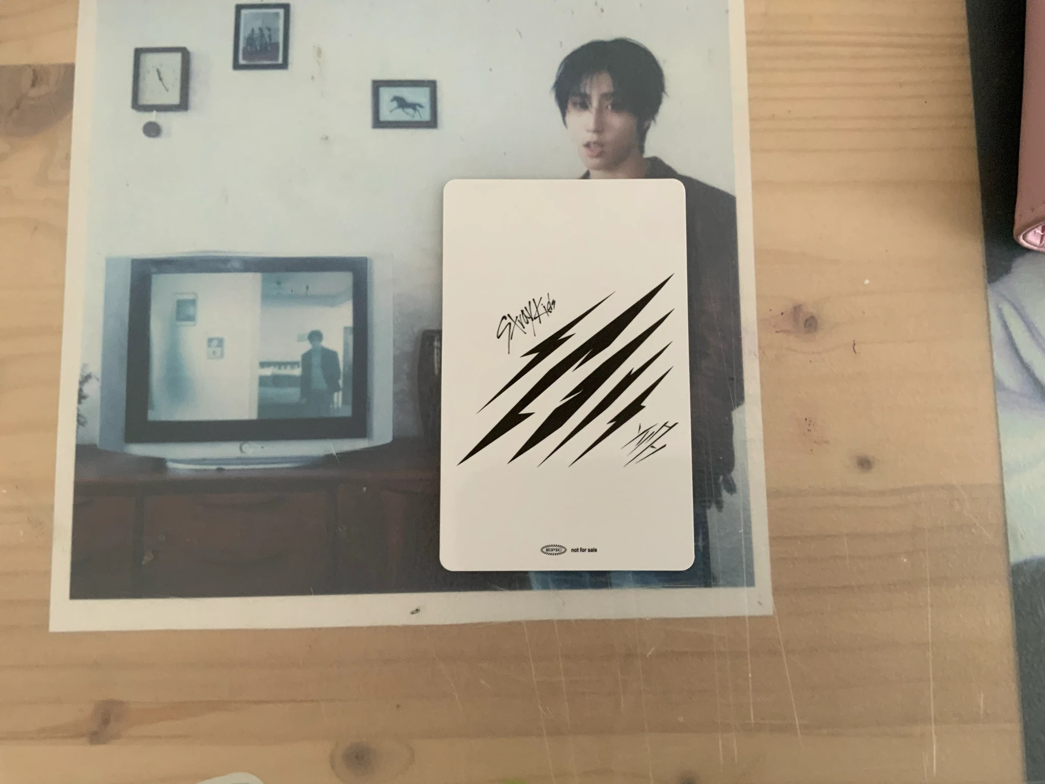 Stray Kids Stray Kids - I.N & HAN - Scars Album album photocard jpfc (japan fanclub) listing photo 2