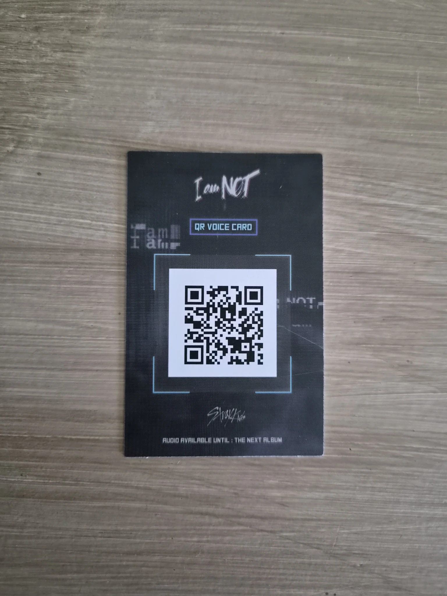 Stray Kids Stray Kids - Han & Bang Chan & Changbin - I am NOT Album album photocard unit unit wide ver. listing photo 2