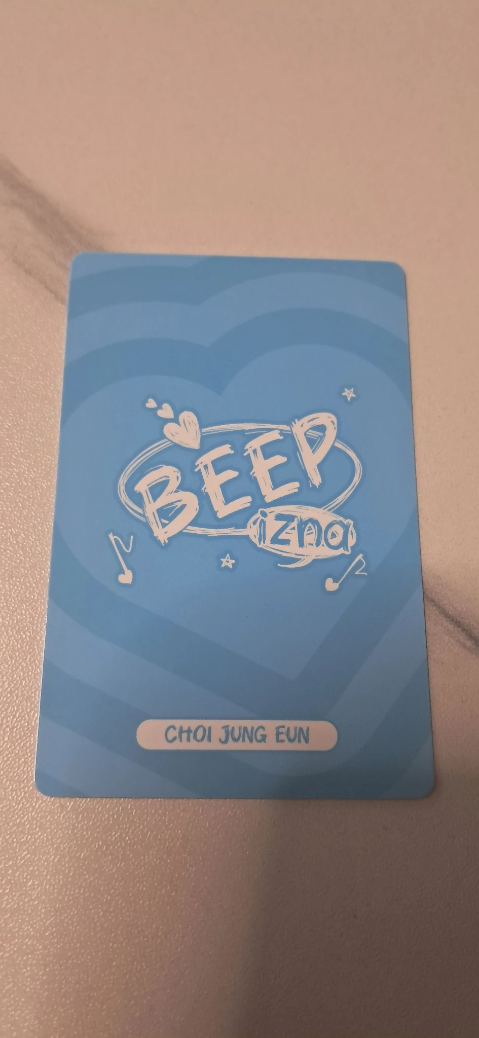 izna Choi Jungeun izna - Choi Jungeun - BEEP Album album photocard non-selfie non-random listing photo 2
