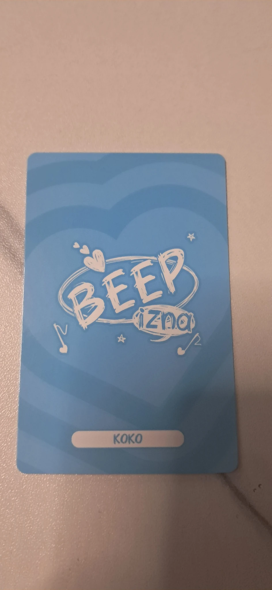 izna Koko izna - Koko - BEEP Album non-selfie album photocard non-random listing photo 2