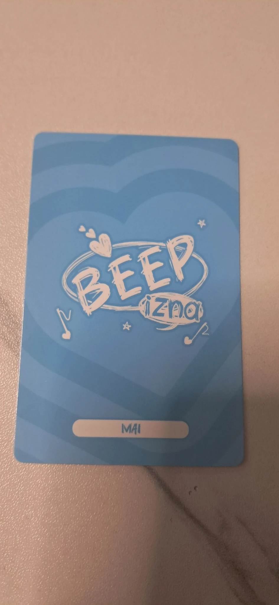 izna Mai izna - Mai - BEEP Album album photocard non-random non-selfie listing photo 2