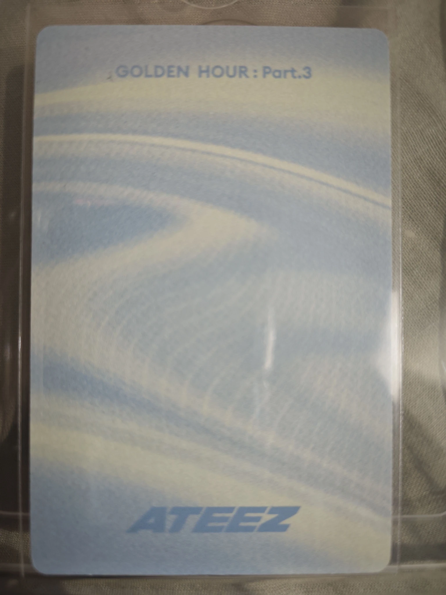 ATEEZ Seonghwa ATEEZ - Seonghwa - Golden Hour : Part.3 Album poca album photocard 2 listing photo 2