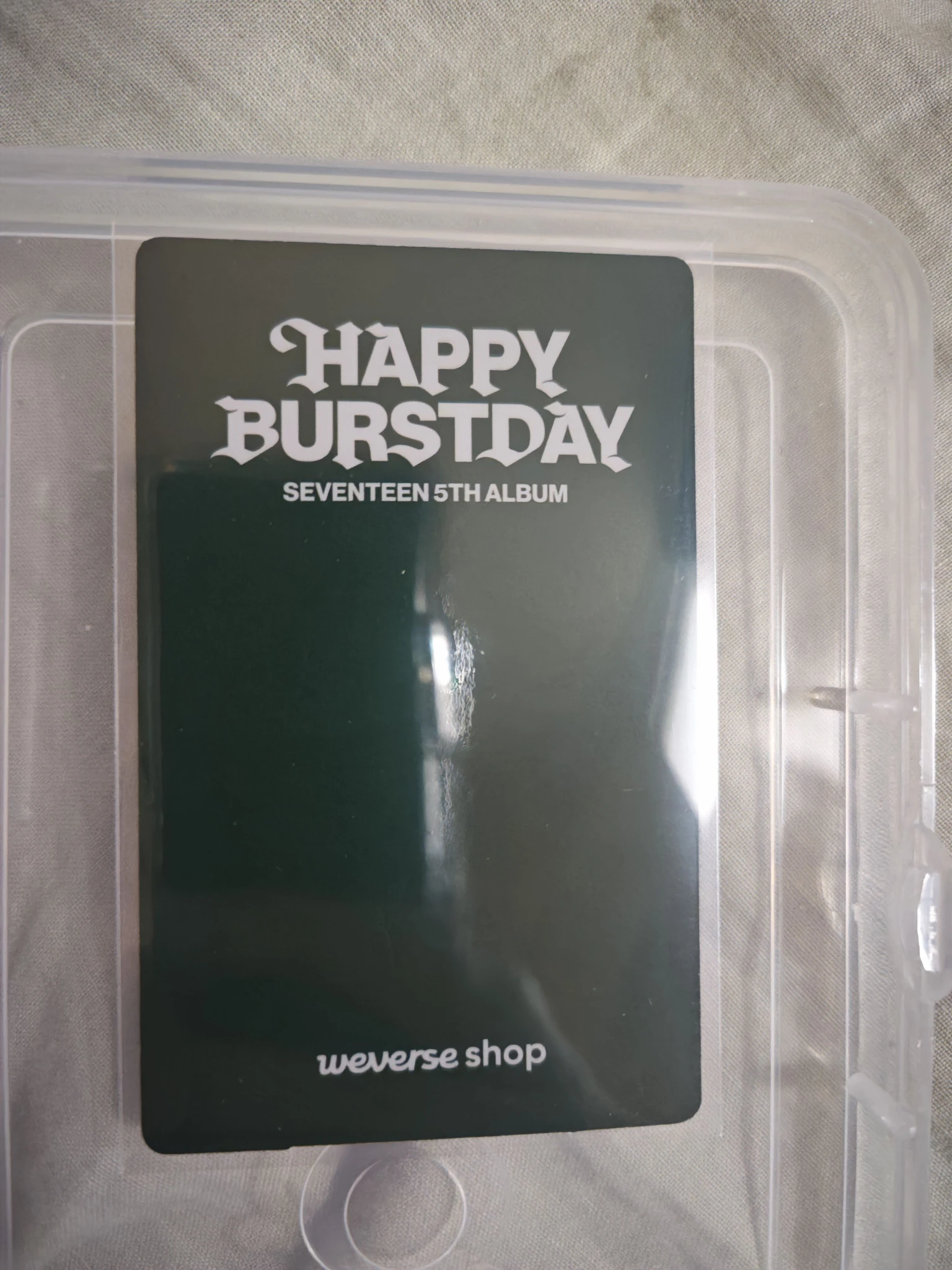 SEVENTEEN Dino SEVENTEEN - Dino - HAPPY BURSTDAY Album weverse global weverse shop pre-order benefit listing photo 2