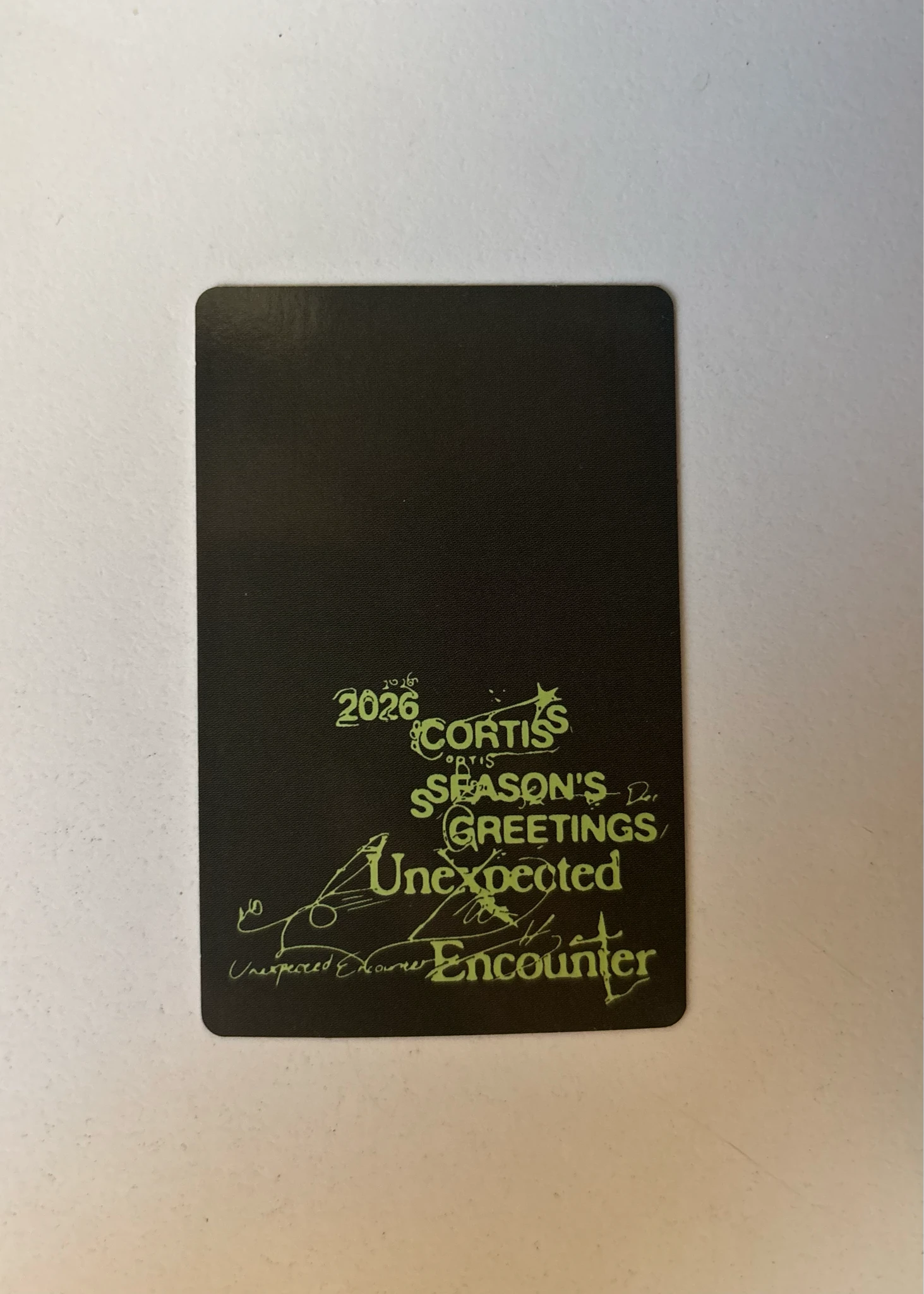 CORTIS Keonho CORTIS - Keonho - Season's Greetings 2026 Other season's greetings photocard set listing photo 2