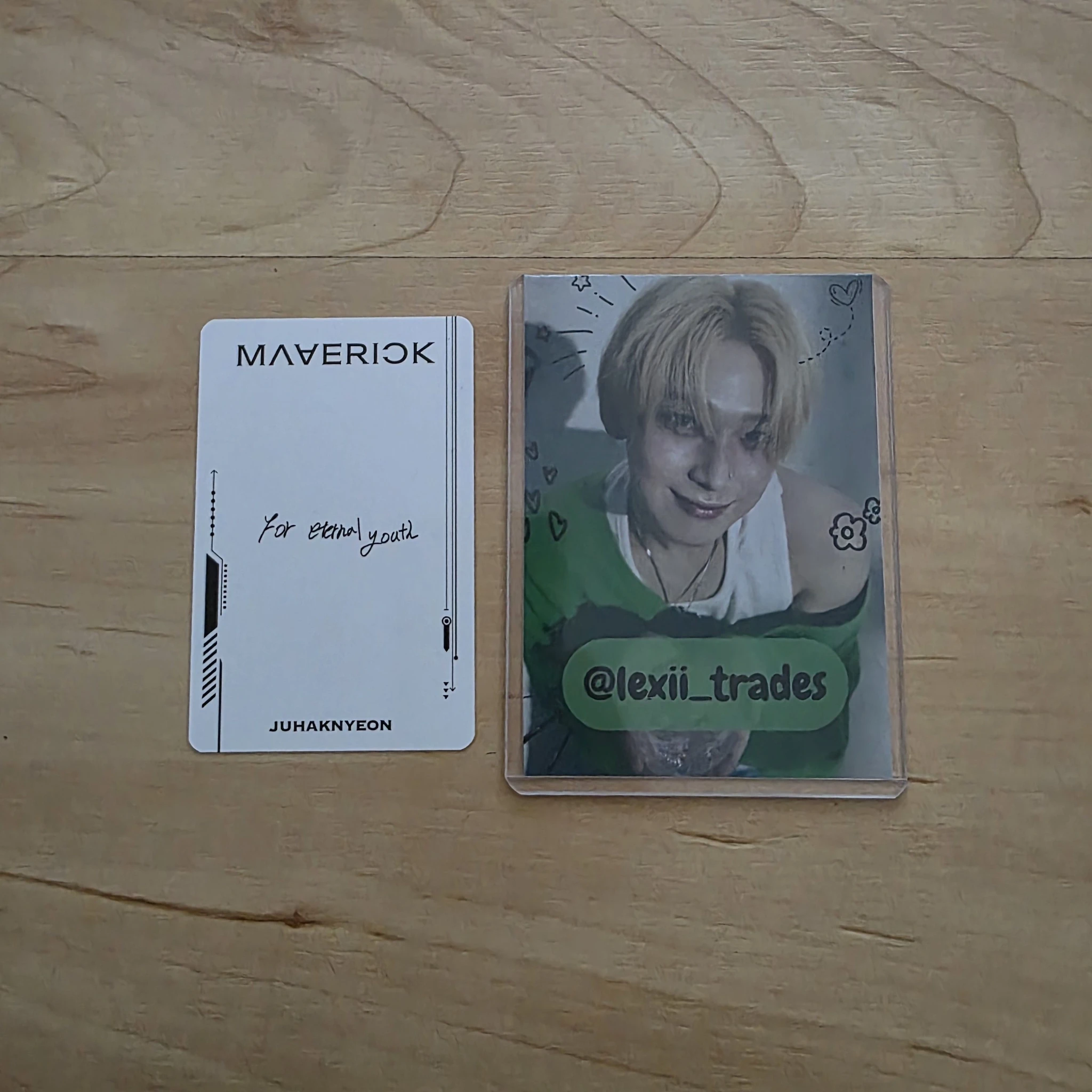 THE BOYZ Haknyeon THE BOYZ - Haknyeon - Maverick Album album photocard mood version listing photo 2