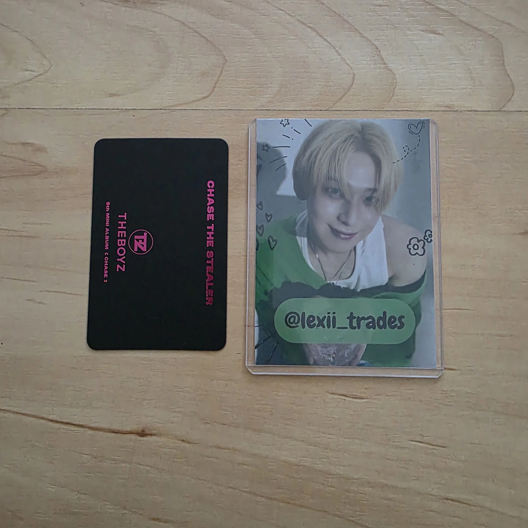 THE BOYZ Sangyeon THE BOYZ - Sangyeon - Chase Album album photocard platform stealer version photocard set listing photo 2