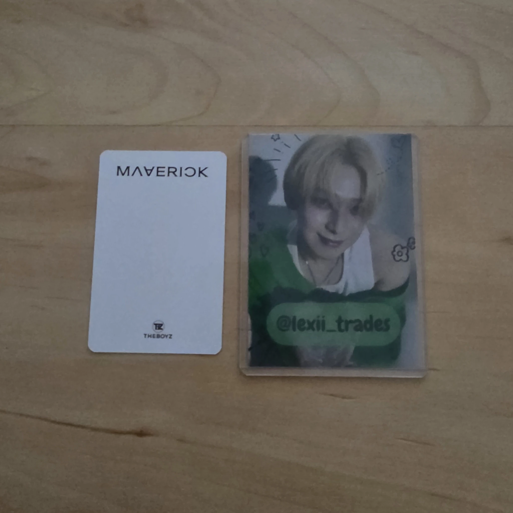 THE BOYZ THE BOYZ - Sangyeon & Haknyeon - Maverick Album album photocard listing photo 2