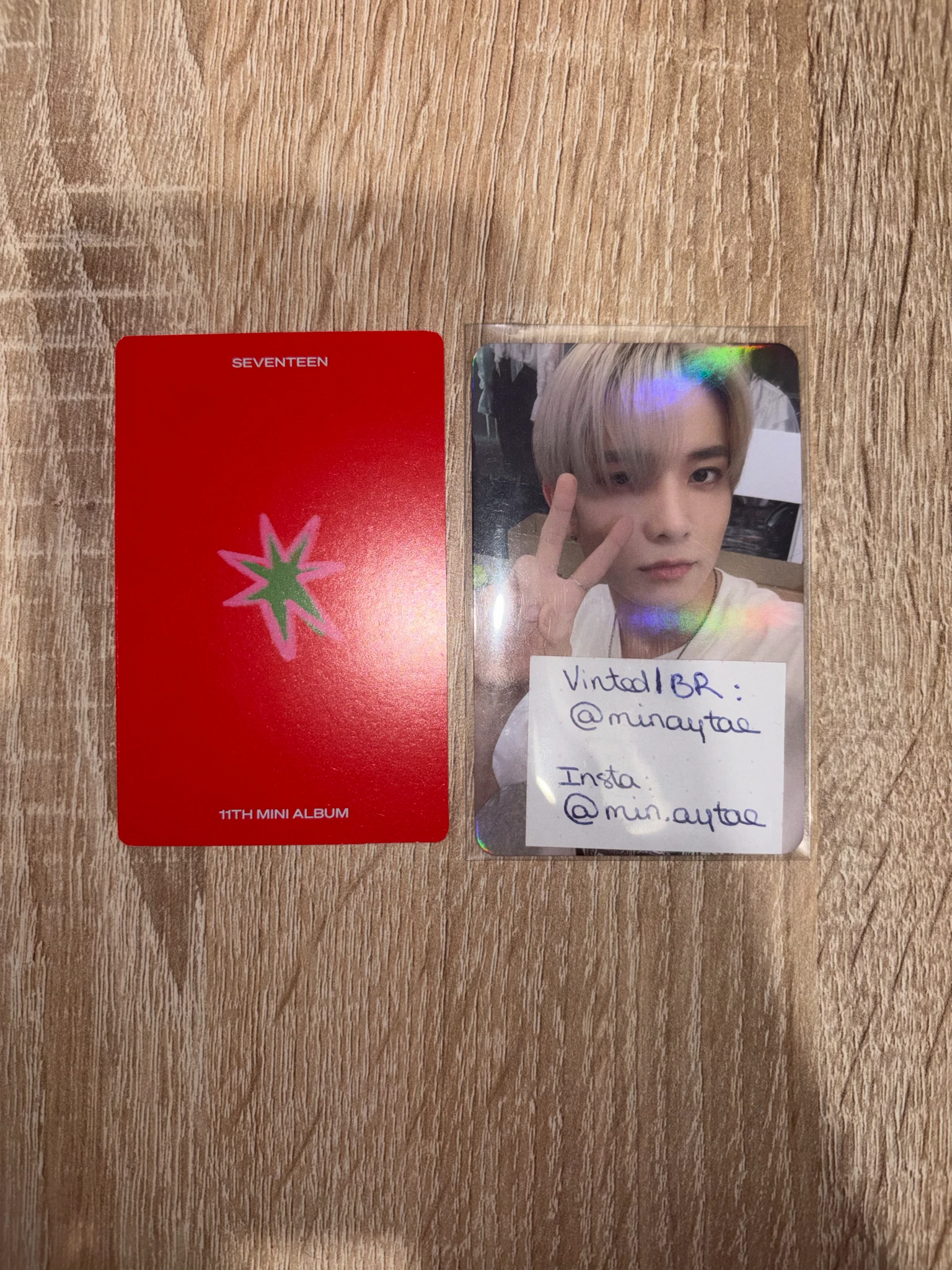SEVENTEEN Dino SEVENTEEN - Dino - Seventeenth Heaven Album album photocard 2:14 PM version listing photo 2