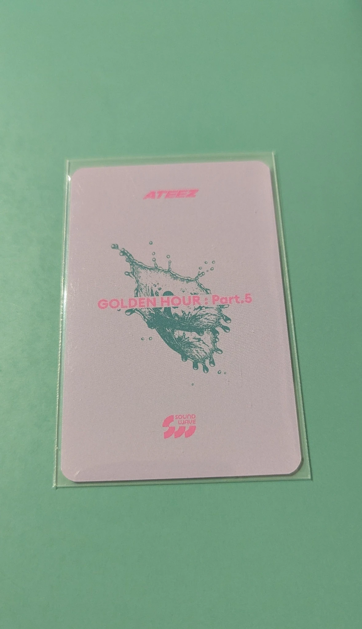 ATEEZ Yunho ATEEZ - Yunho - GOLDEN HOUR : Part.5 Album soundwave pob (pre-order benefit) digipack version listing photo 2