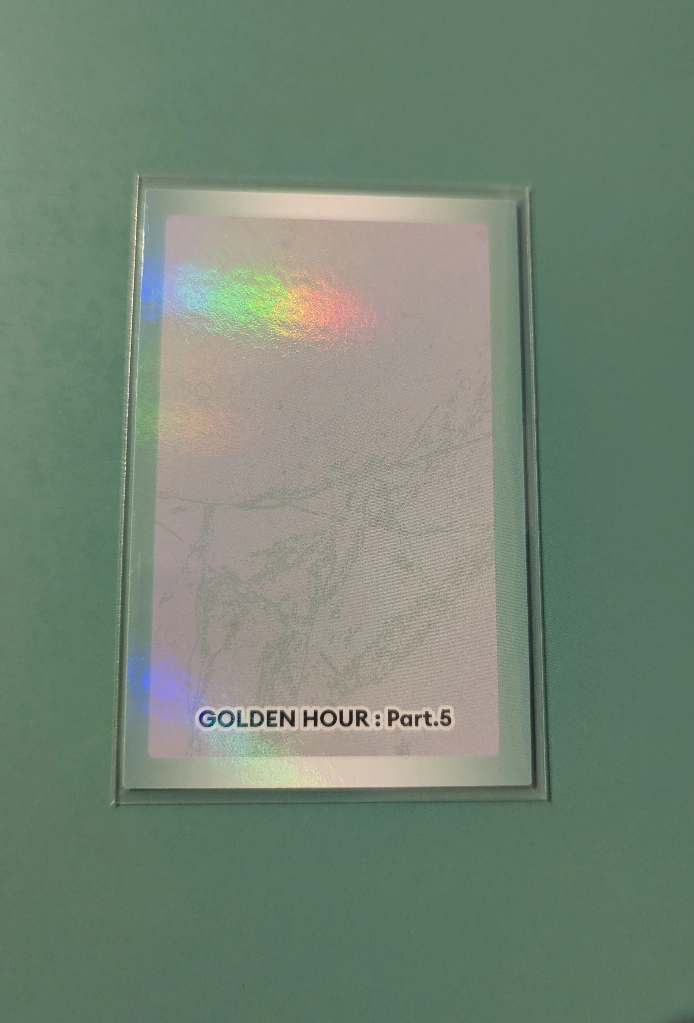 ATEEZ Yunho ATEEZ - Yunho - GOLDEN HOUR : Part.5 Album holographic (hologram) listing photo 2