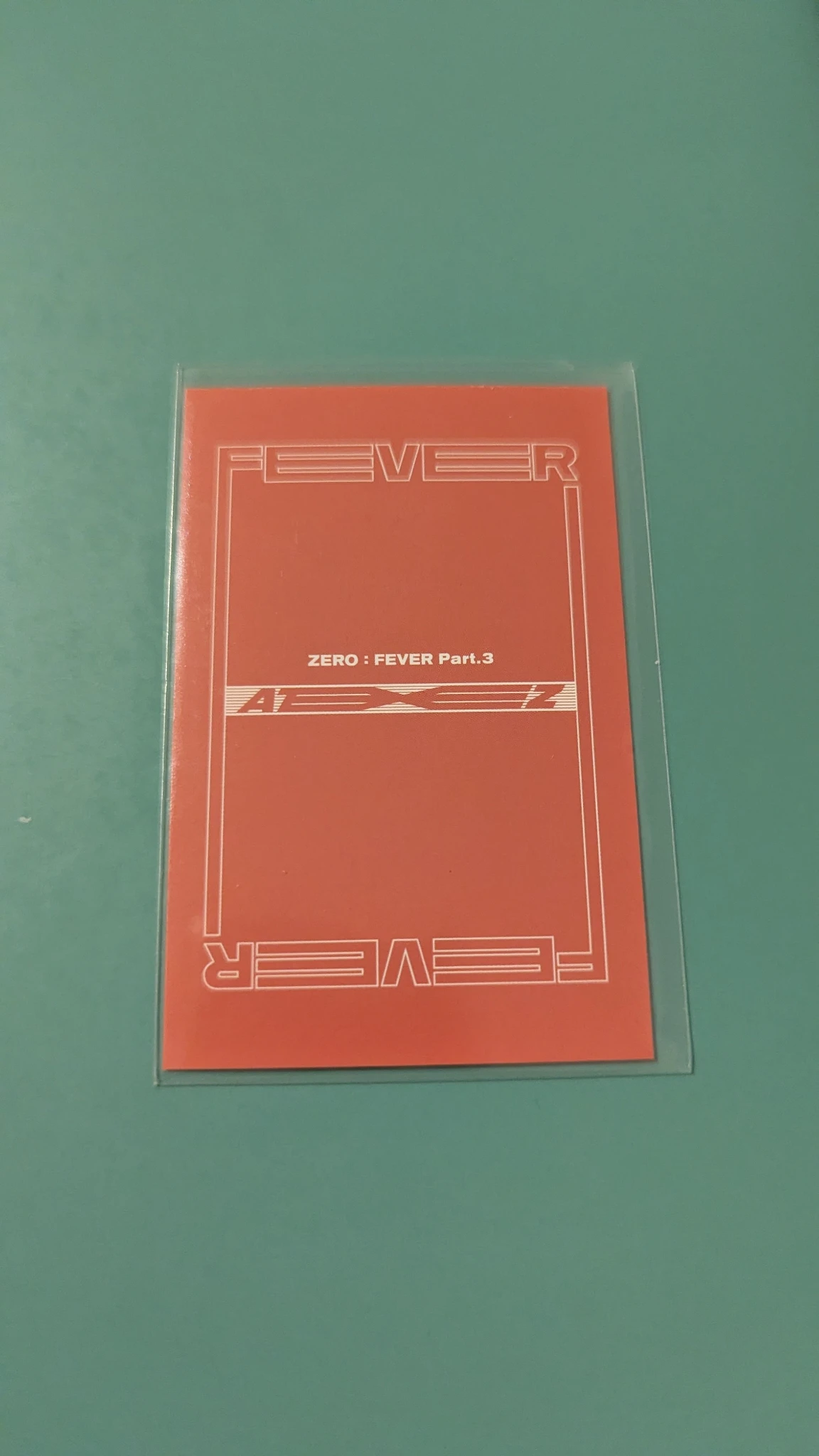ATEEZ Yunho ATEEZ - Yunho - ZERO : FEVER Part.3 Album platform ver. Diary Ver. image card listing photo 2