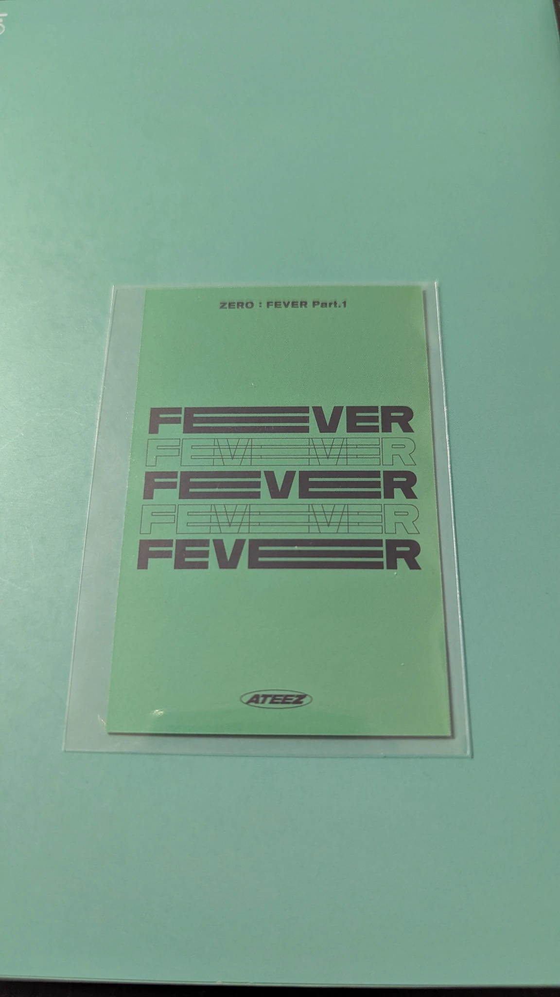 ATEEZ Yunho ATEEZ - Yunho - ZERO : FEVER Part.1 Album platform ver. THANXX Ver. image card listing photo 2