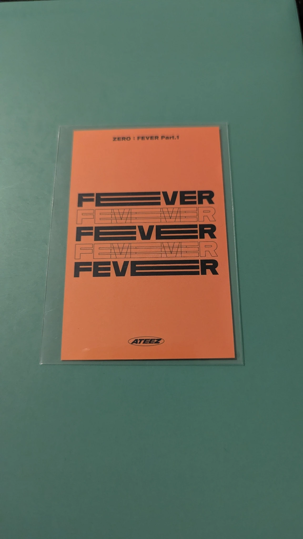 ATEEZ Yunho ATEEZ - Yunho - ZERO : FEVER Part.1 Album platform ver. Inception Ver. image card listing photo 2