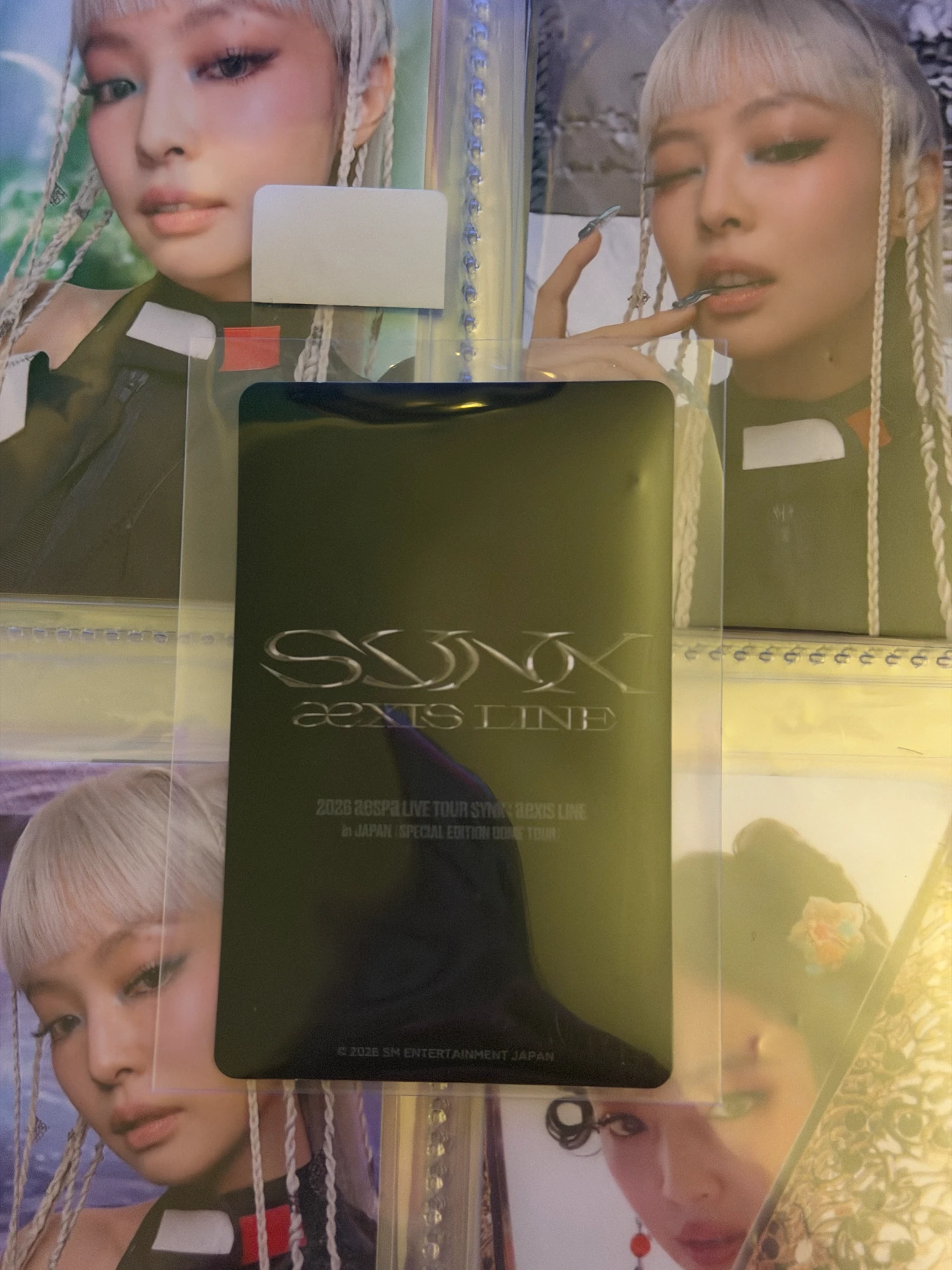 aespa Ningning aespa - Ningning - SYNK : aeXIS LINE  Event tour merch merch photocard trading card japan non-selfie listing photo 2