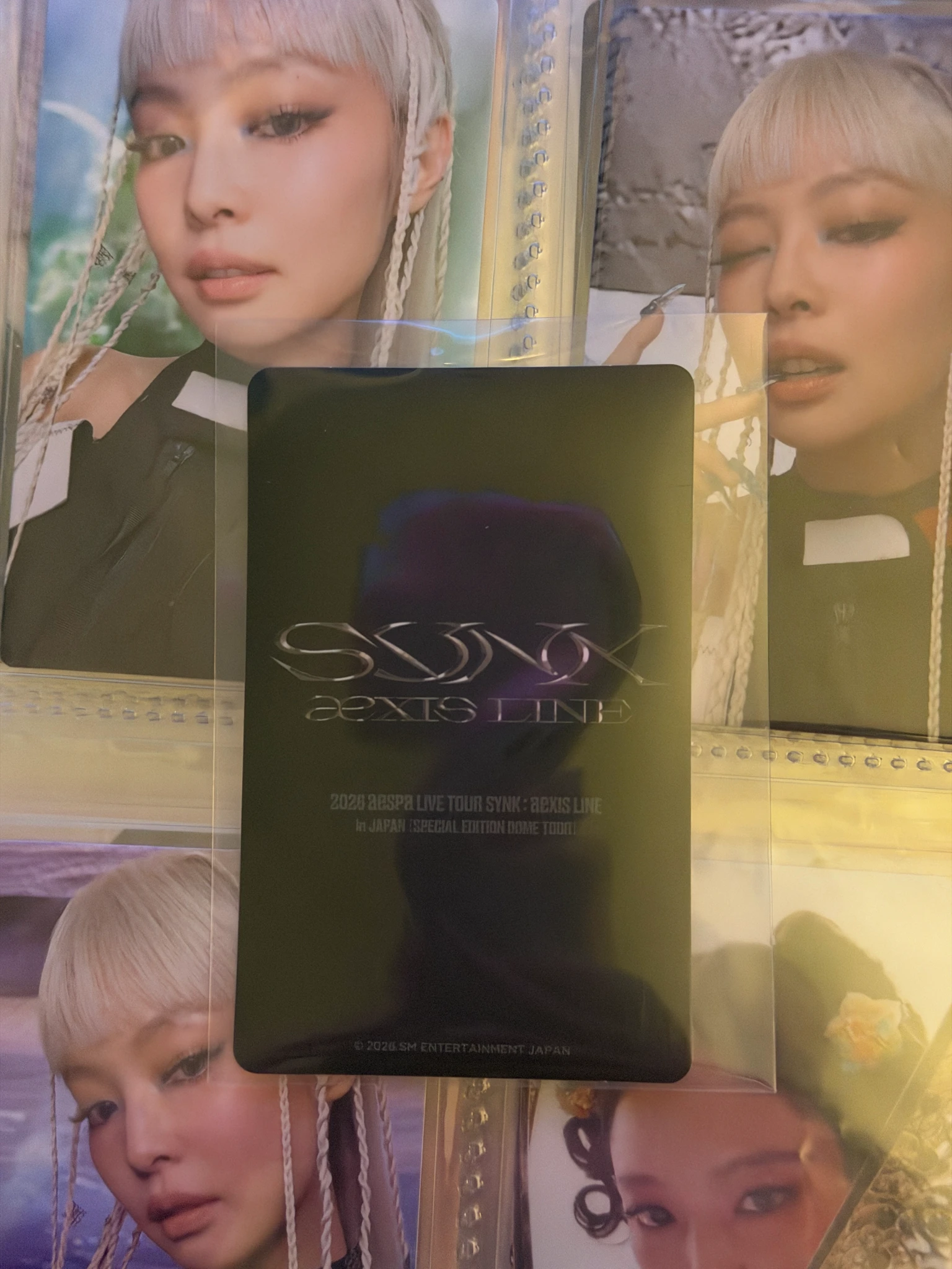 aespa Ningning aespa - Ningning - SYNK : aeXIS LINE  Event tour merch merch photocard trading card japan non-selfie listing photo 2