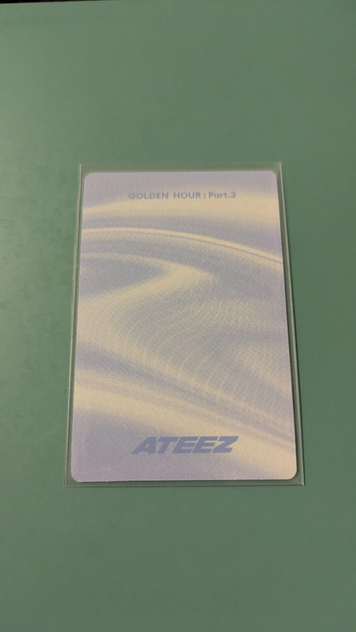ATEEZ Yunho ATEEZ - Yunho - Golden Hour : Part.3 Album poca album photocard 1 listing photo 2