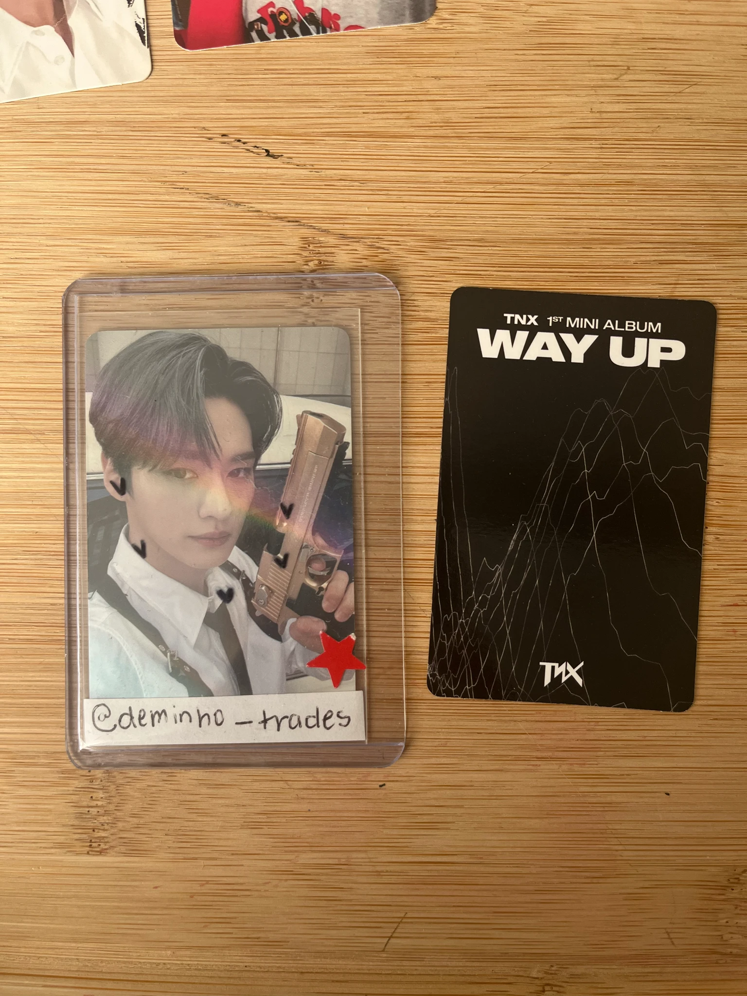 TNX Kyungjun TNX - Kyung Jun - WAY UP Album album photocard C version listing photo 2