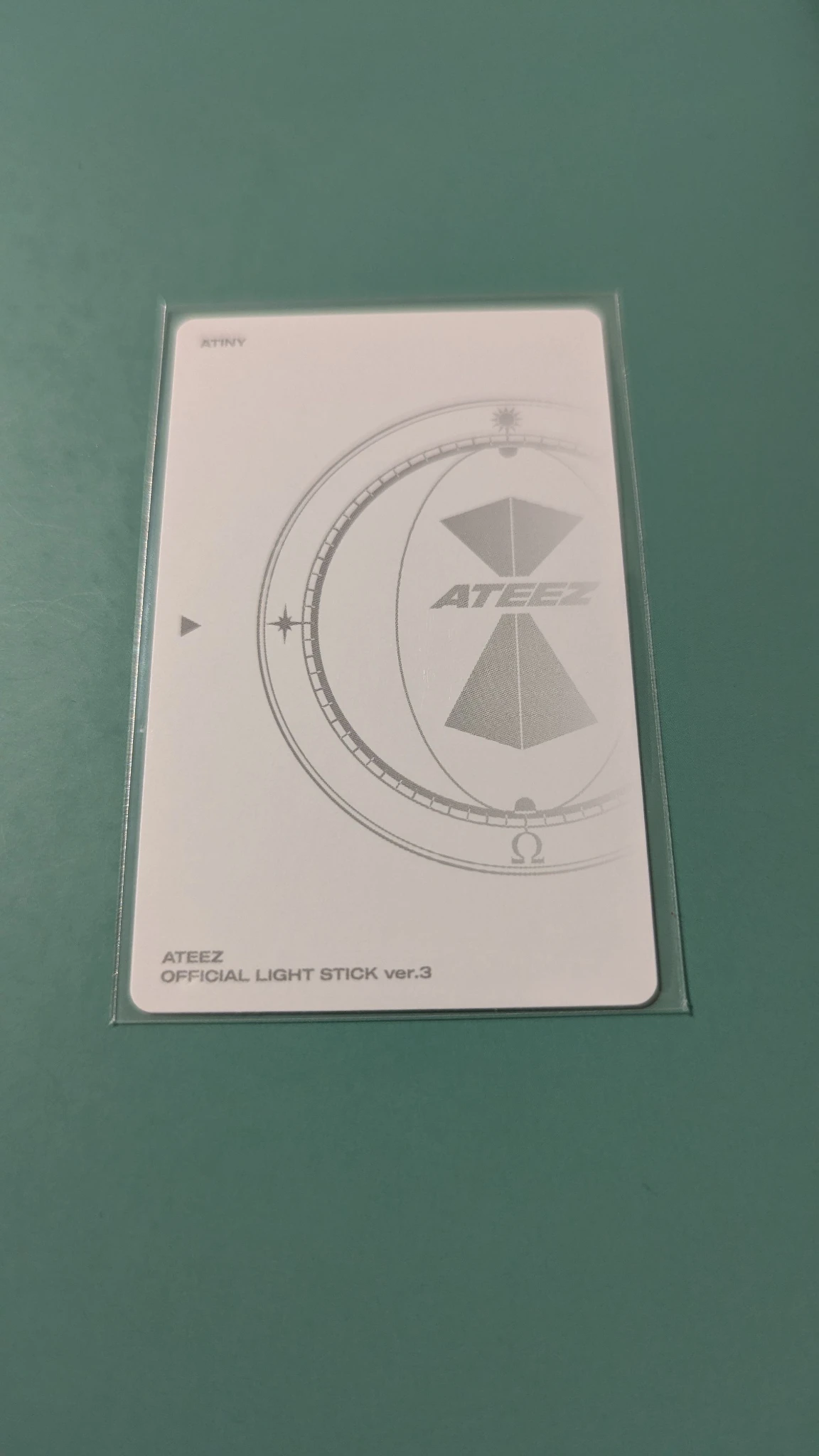 ATEEZ Yunho ATEEZ - Yunho - OFFICIAL LIGHT STICK VER.3 Other lightstick merch photocard listing photo 2