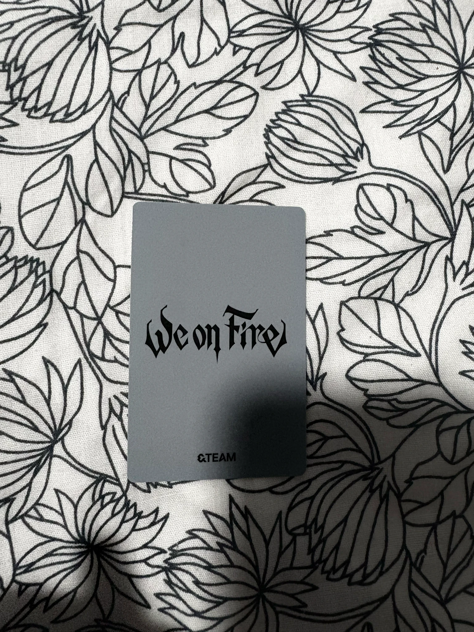 &TEAM Fuma &TEAM - Fuma - We on Fire  Album album photocard solo album listing photo 2
