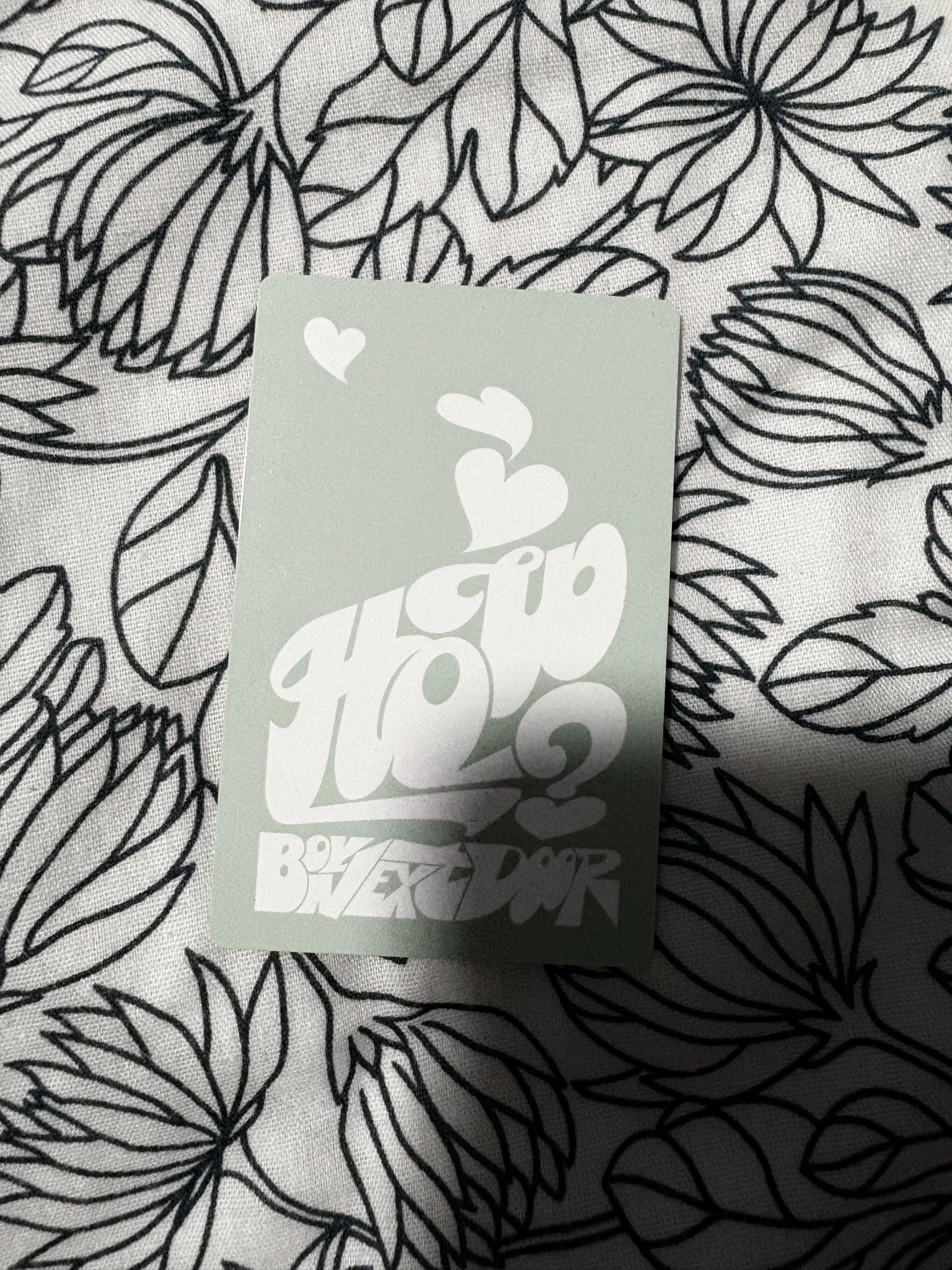 BOYNEXTDOOR Taesan BOYNEXTDOOR - Taesan - HOW? Album album photocard earth version B version listing photo 2