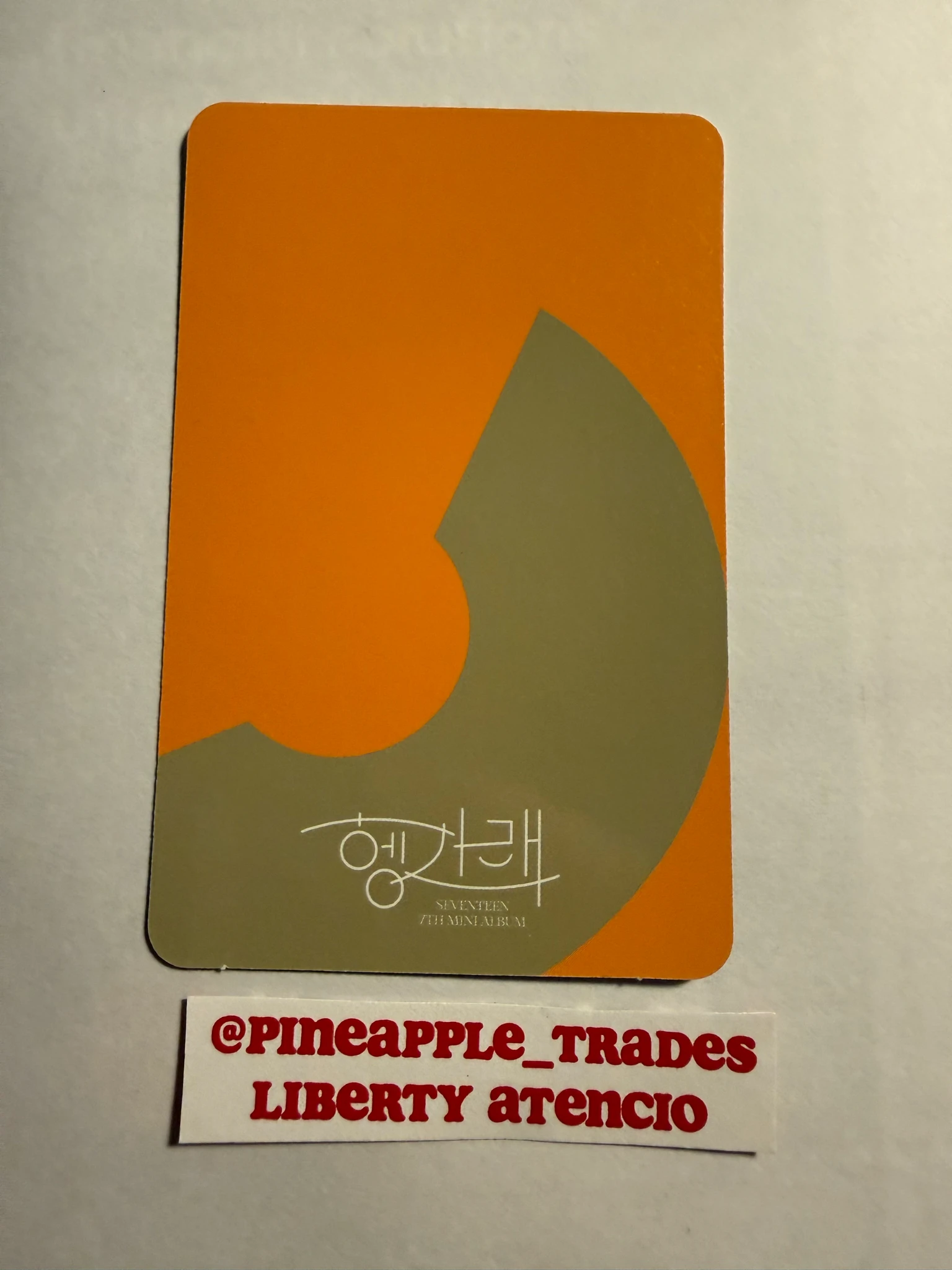 SEVENTEEN Dino SEVENTEEN - Dino - Heng:garæ Album album photocard set version listing photo 2