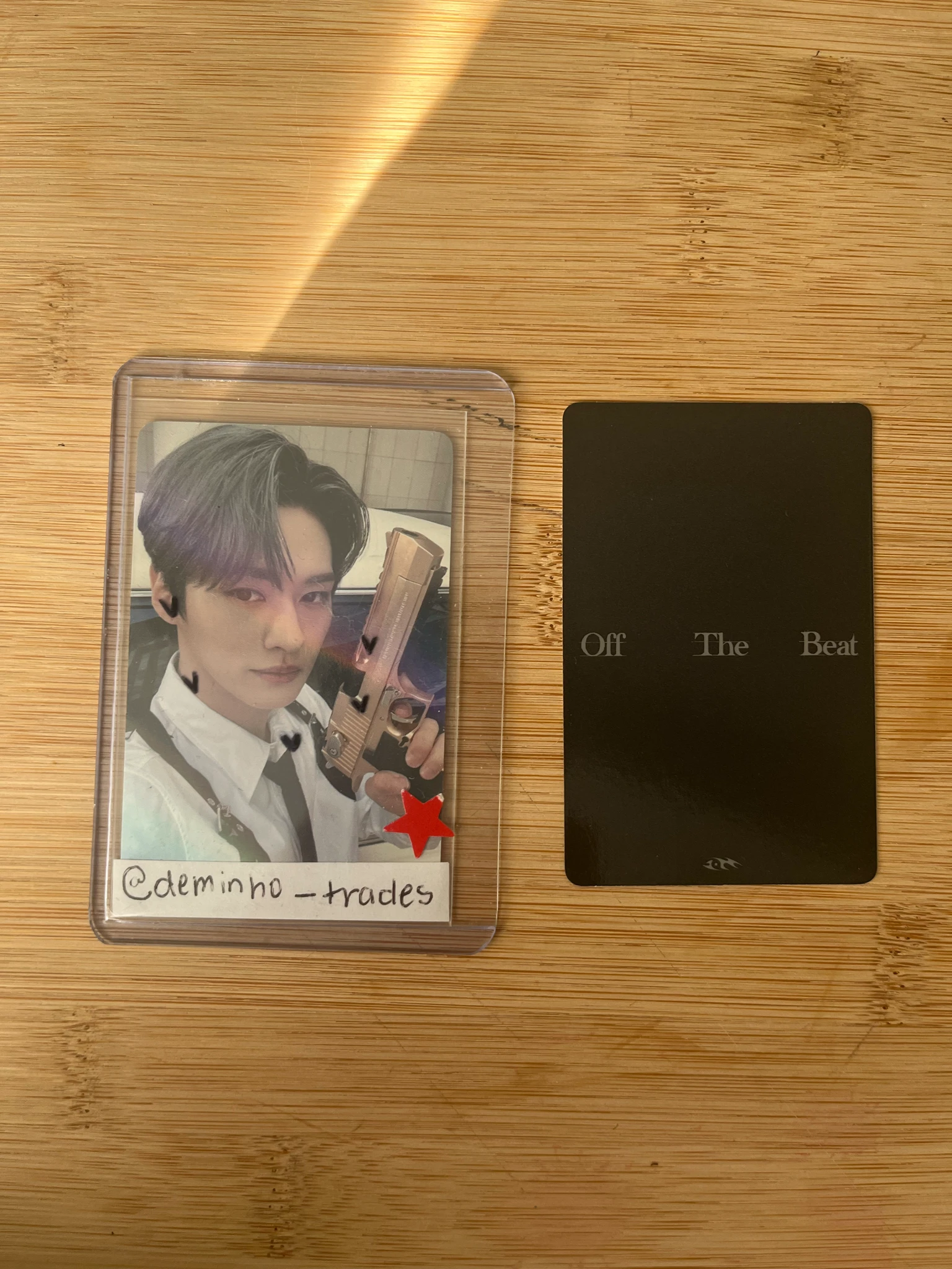 MONSTA X I.M MONSTA X - I.M - Off The Beat Album off version album photocard listing photo 2