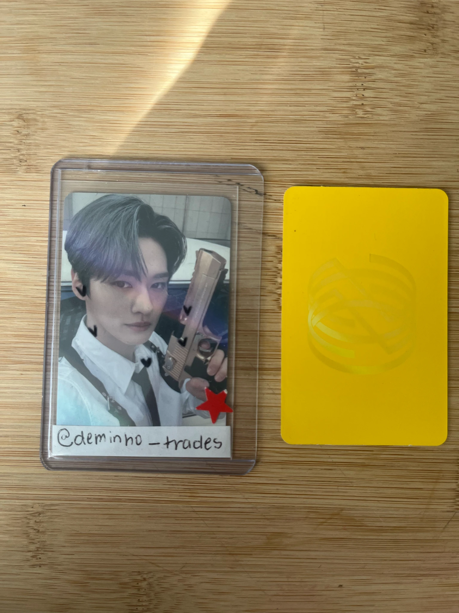 NCT Haechan NCT - Haechan - NCT 2020 Resonance Pt.2 Album departure version id card album photocard holographic (hologram) horizontal listing photo 2