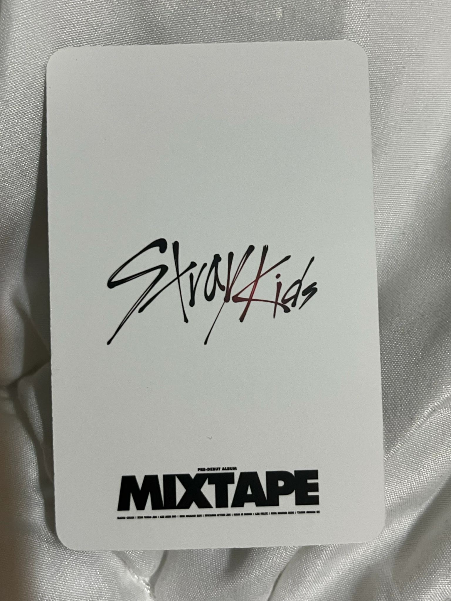 Stray Kids HAN Stray Kids - HAN - Mixtape Album making version album photocard listing photo 2