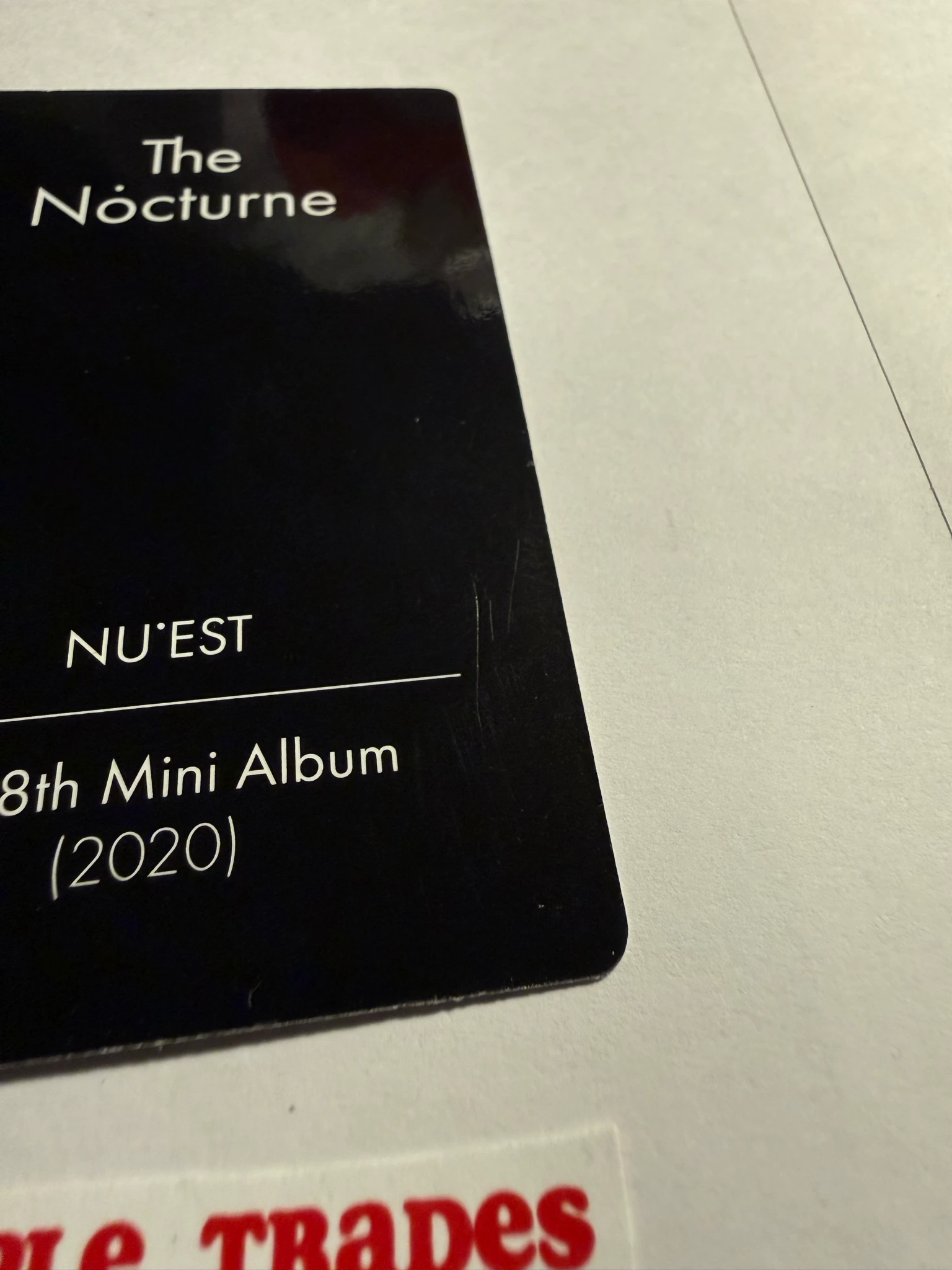 NU'EST Ren NU’EST - Ren - The Nocturne Album album photocard listing photo 2
