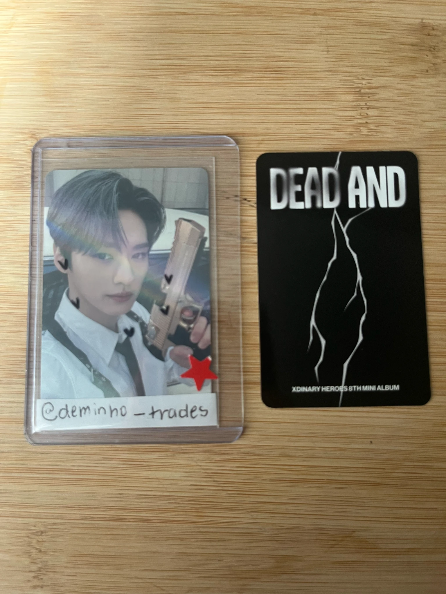 Xdinary Heroes Xdinary Heroes - Gaon & Jooyeon - DEAD AND Album unit photocard hero version album photocard listing photo 2