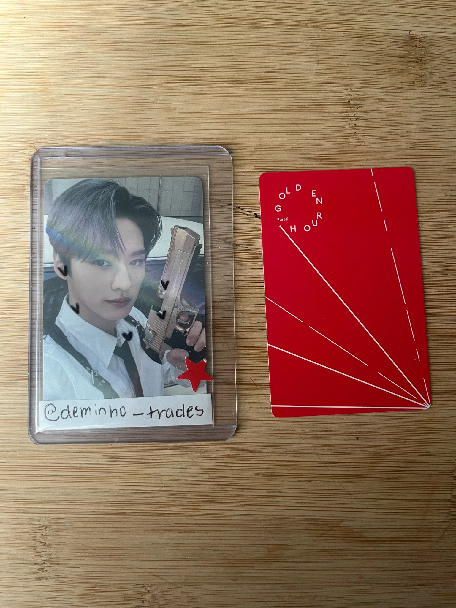 ATEEZ Jongho ATEEZ - Jongho - Golden Hour : Part 2 Album album photocard Diary Ver. a ver. listing photo 2