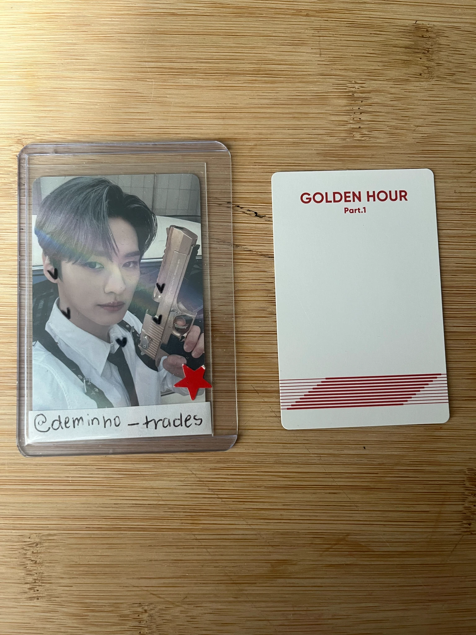 ATEEZ Seonghwa ATEEZ - Seonghwa - Golden Hour : Part.1 Album poca album album photocard image card listing photo 2