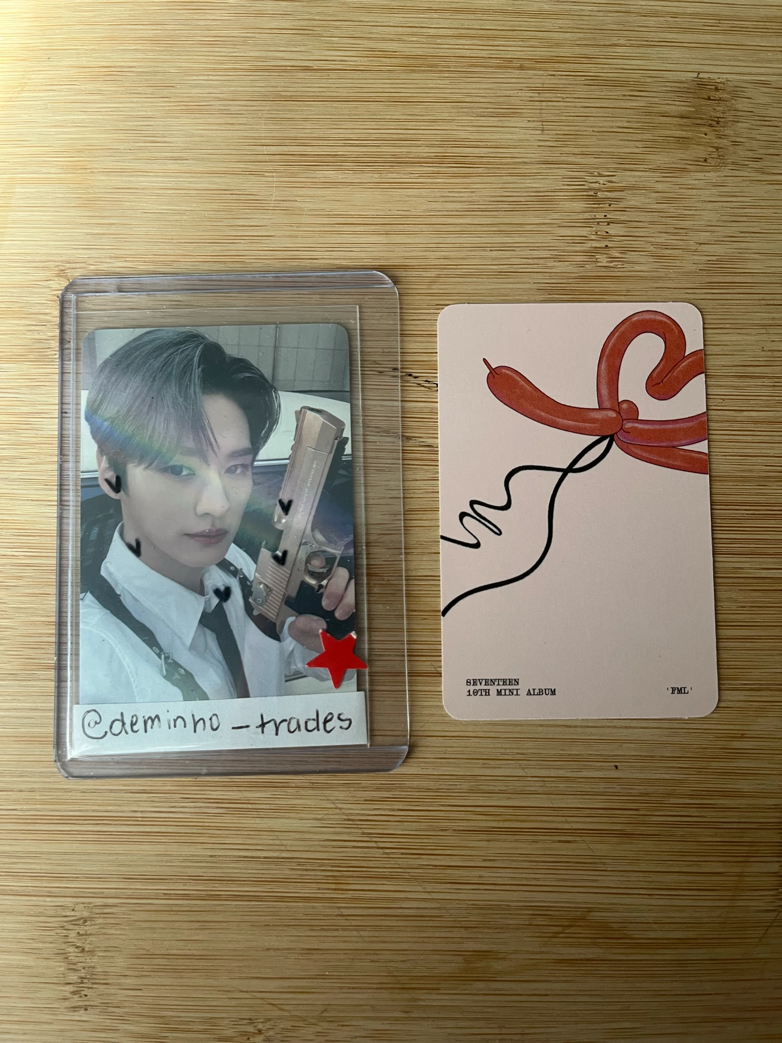 SEVENTEEN Seungkwan SEVENTEEN - Seungkwan - FML Album album photocard carat ver. listing photo 2