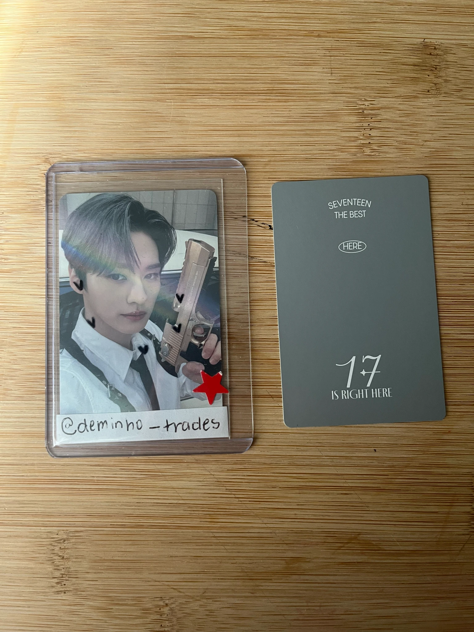 SEVENTEEN Dino SEVENTEEN - Dino - 17 IS RIGHT HERE Album here version listing photo 2