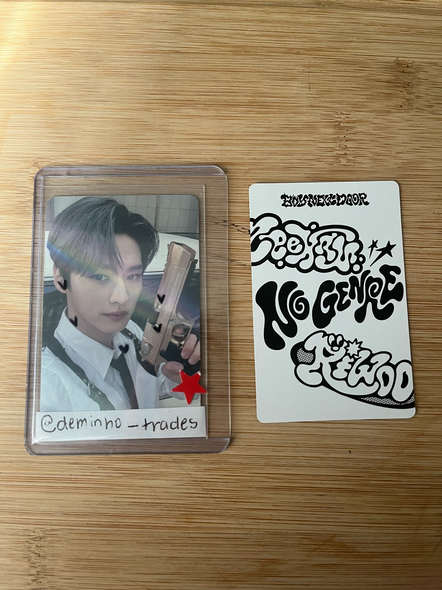 BOYNEXTDOOR BOYNEXTDOOR - Leehan & Riwoo - No Genre Album album photocard unit photocard listing photo 2