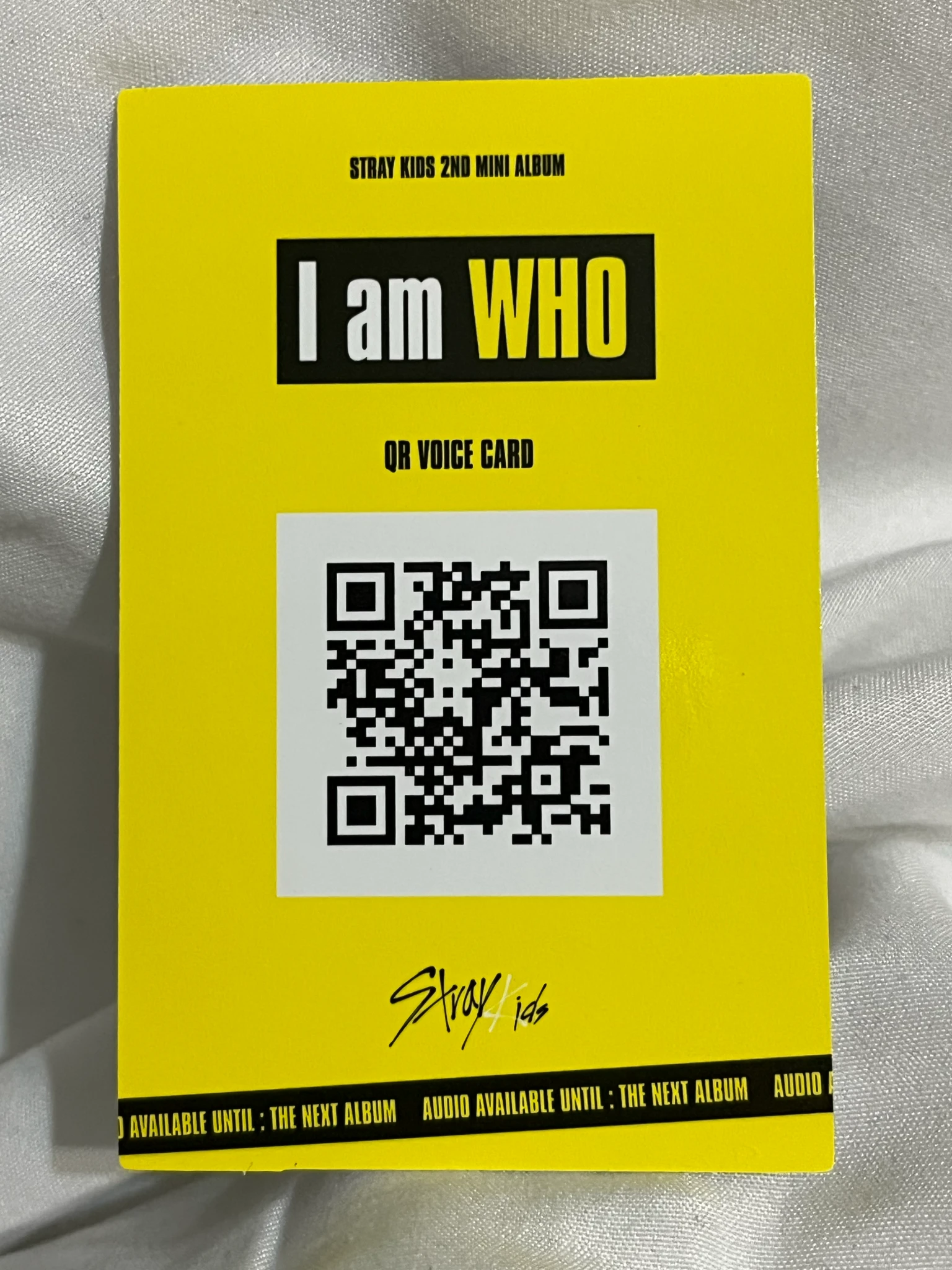 Stray Kids Hyunjin Stray Kids - Hyunjin - I am WHO? Album album photocard behind ver. listing photo 2