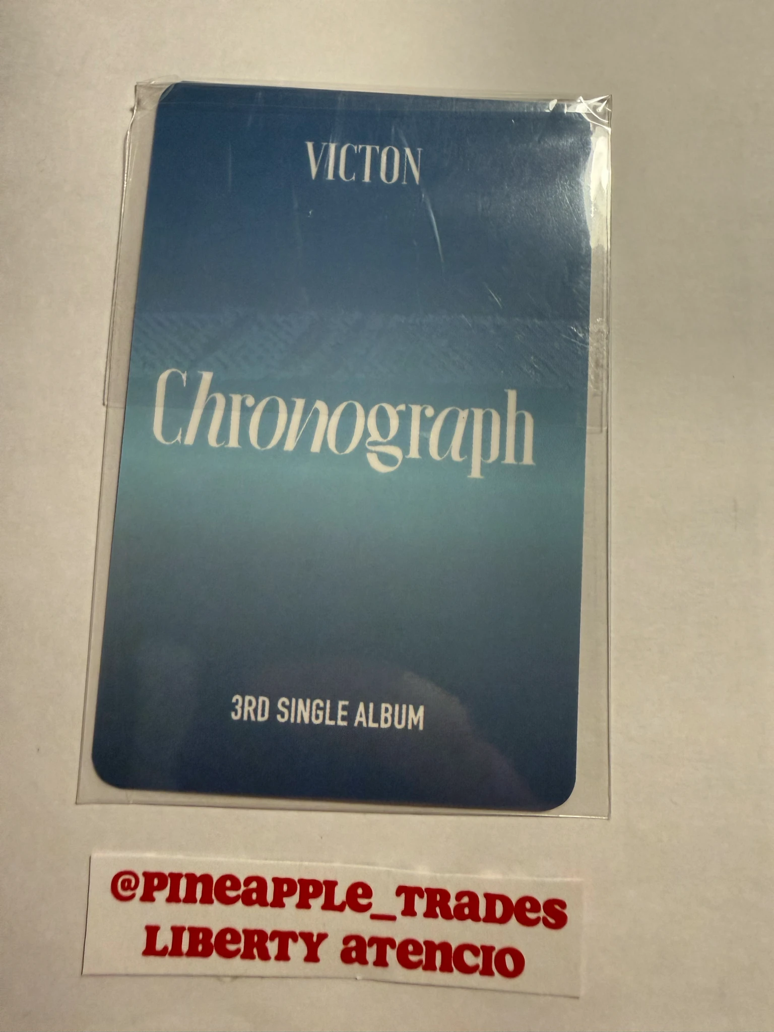 VICTON Seungsik  VICTON - Seungsik  - Chronograph  Album pob (pre-order benefit) ktown4u listing photo 2