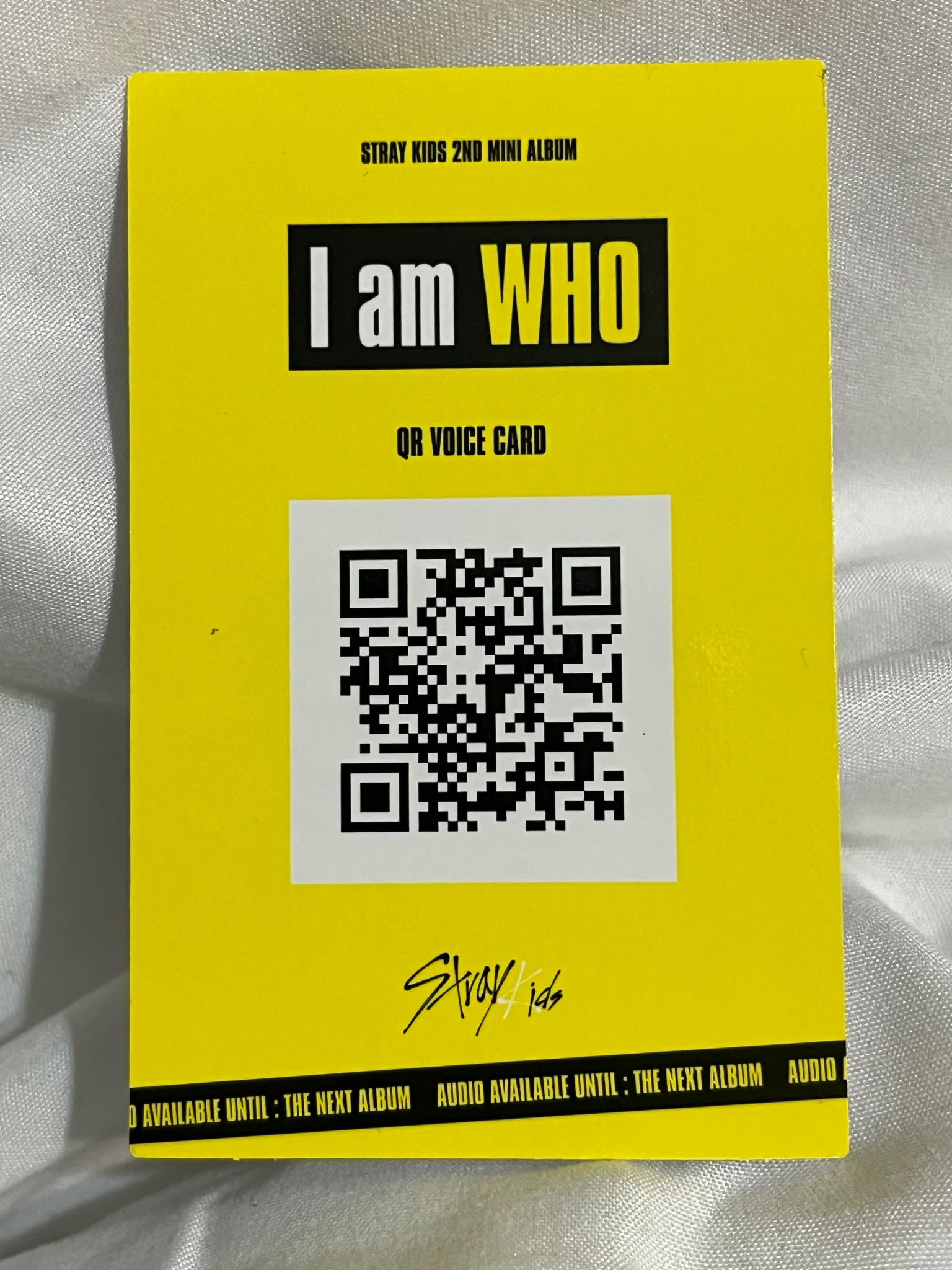 Stray Kids Seungmin Stray Kids - Seungmin - I am WHO? Album album photocard behind ver. listing photo 2