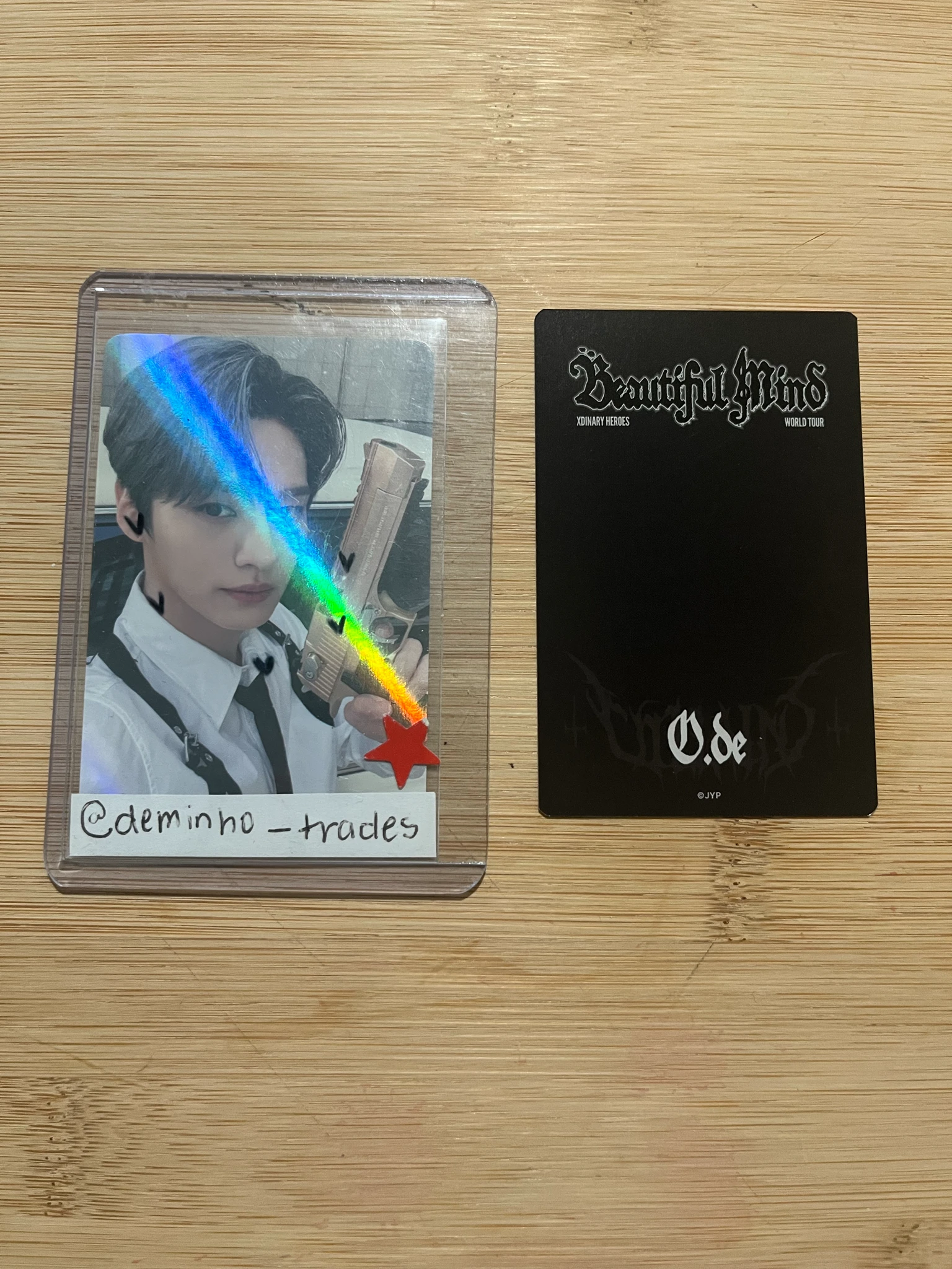 Xdinary Heroes O.de Xdinary Heroes - O.de - Beautiful Mind World Tour Event merch photocard listing photo 2
