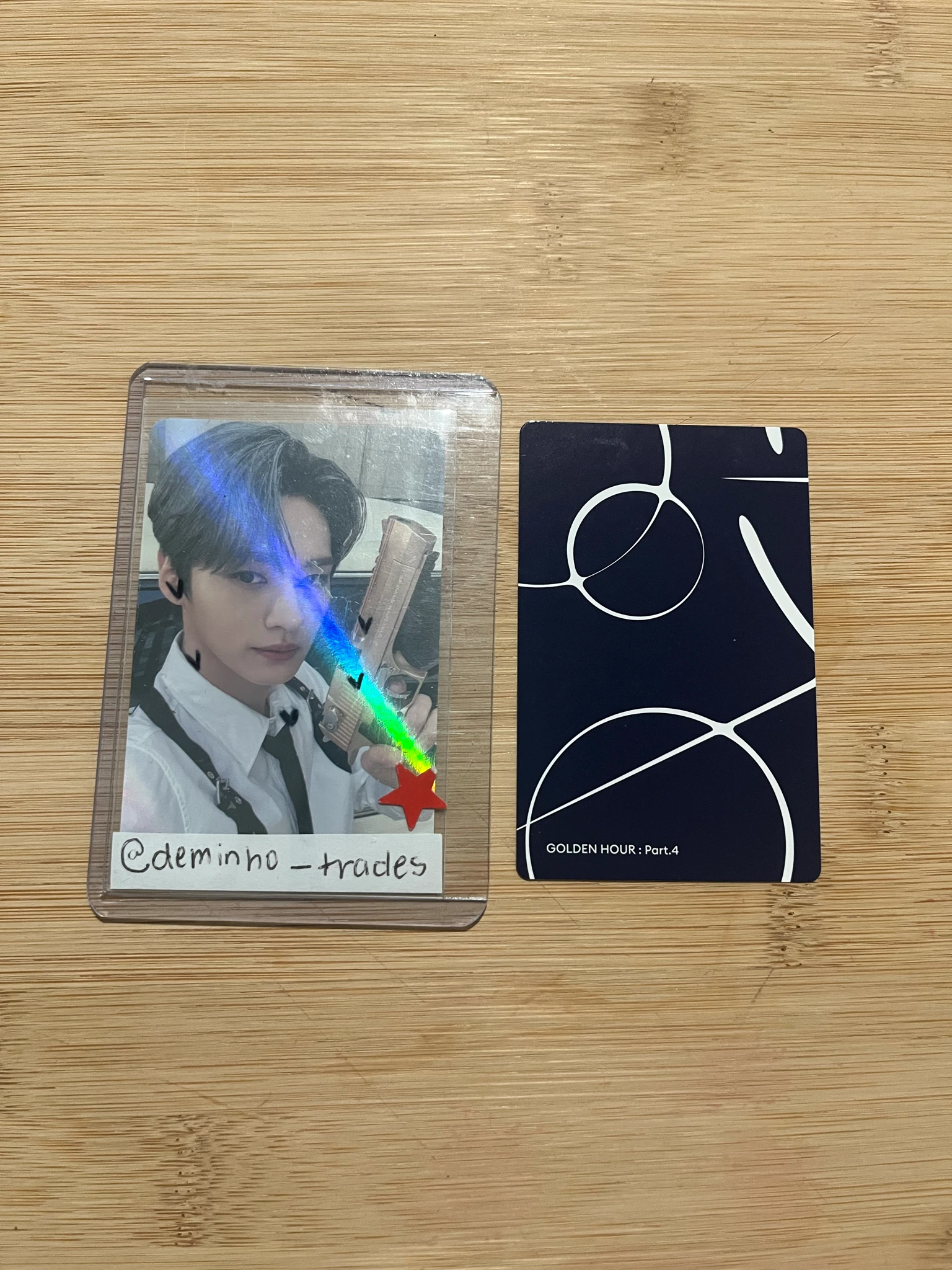 ATEEZ San ATEEZ - San - Golden Hour : Part.4 Album album photocard diary version listing photo 2