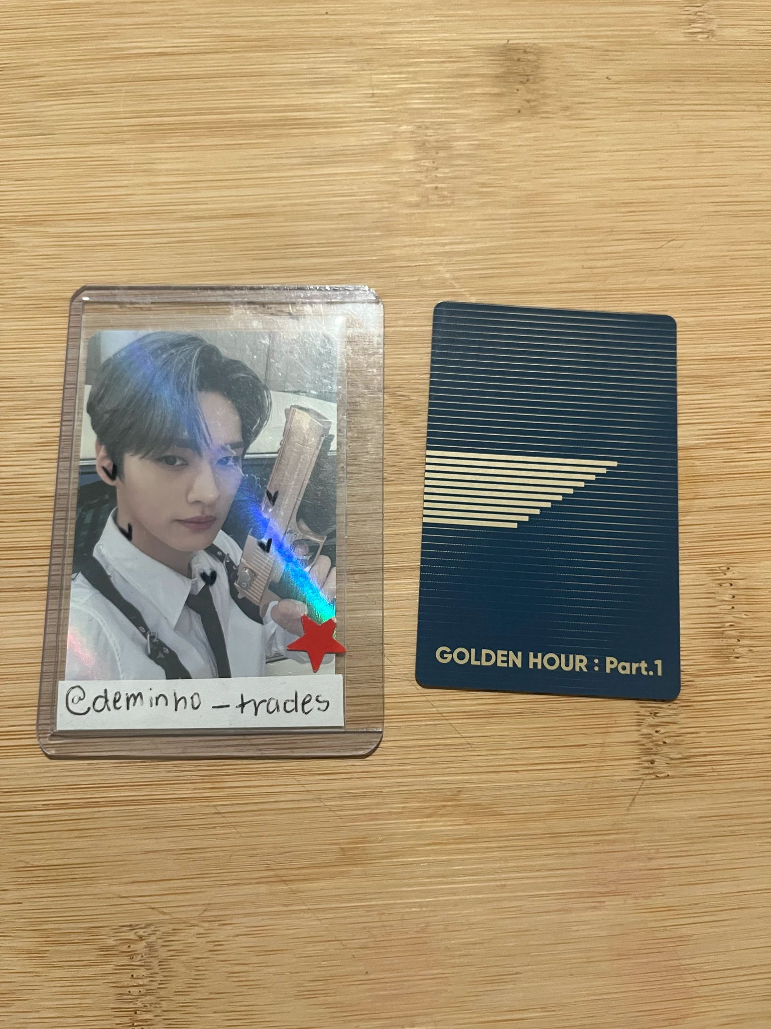 ATEEZ Jongho ATEEZ - Jongho - Golden Hour : Part.1 Album album photocard blue hour version Z version listing photo 2