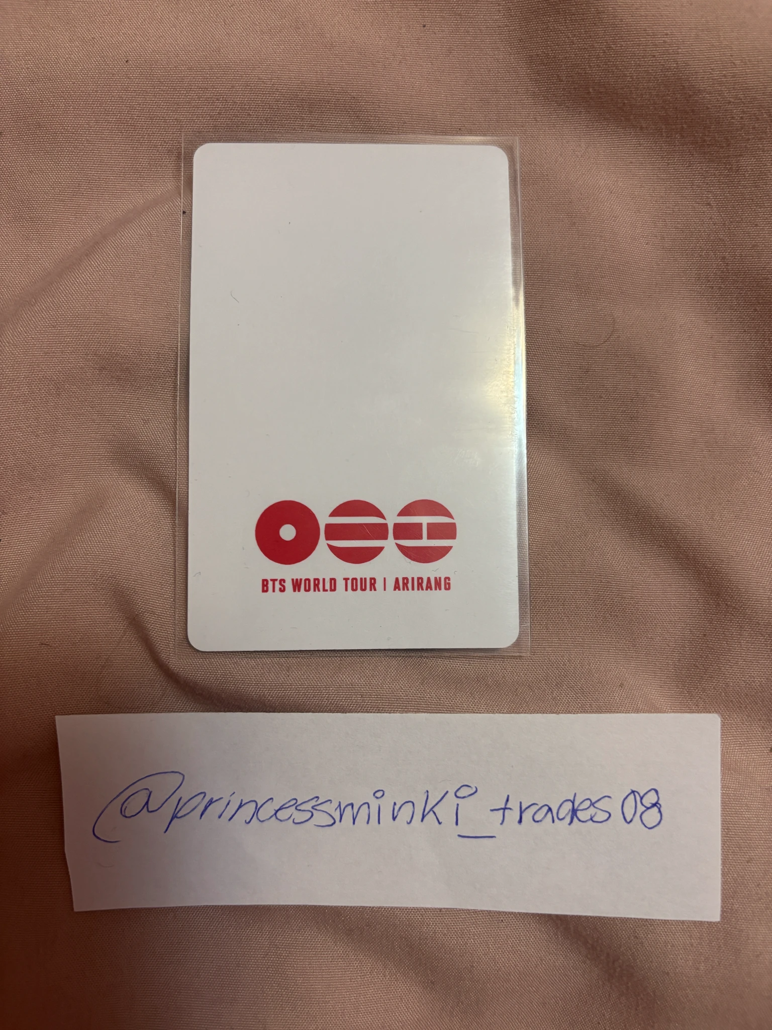 BTS V BTS - V - ARIRANG World Tour Event USA album pick-up lucky draw (LD) round 2 listing photo 2