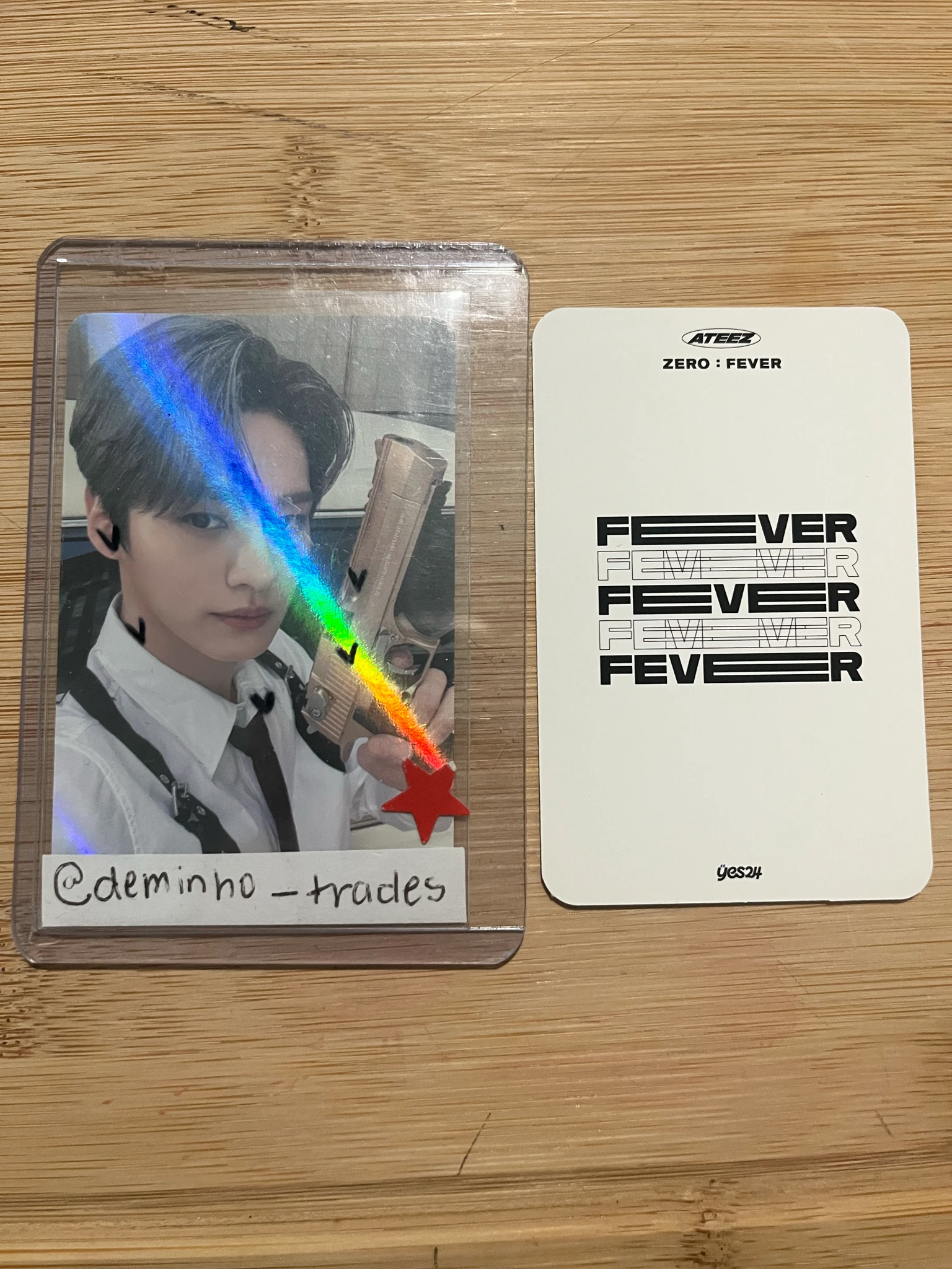 ATEEZ Wooyoung ATEEZ - Wooyoung - ZERO : FEVER Part.1 Album yes24 pob (pre-order benefit) platform version listing photo 2