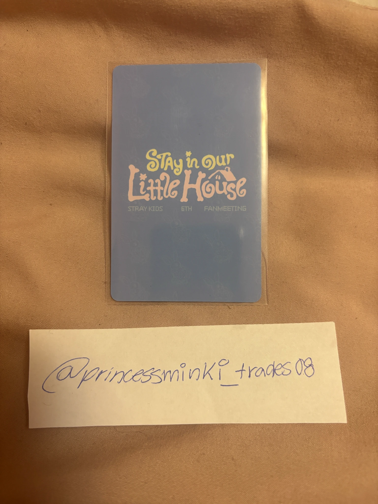 Stray Kids Hyunjin Stray Kids - Hyunjin - 6th Fanmeeting - STAY in Our Little House  Event online pob (pre-order benefit) listing photo 2