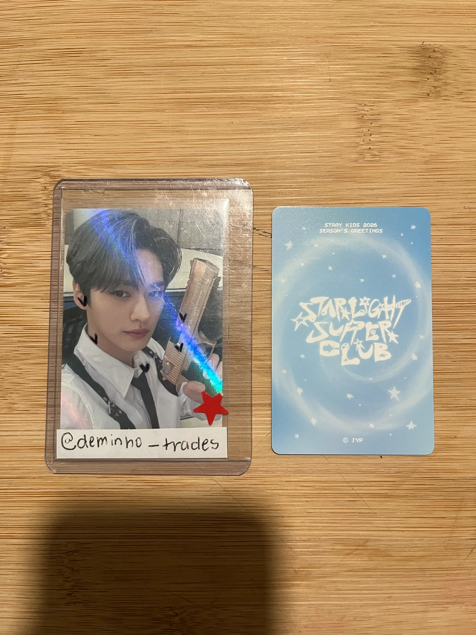 Stray Kids HAN Stray Kids - HAN - 2026 Season's Greetings - Starlight Supper Club Other photocard set listing photo 2