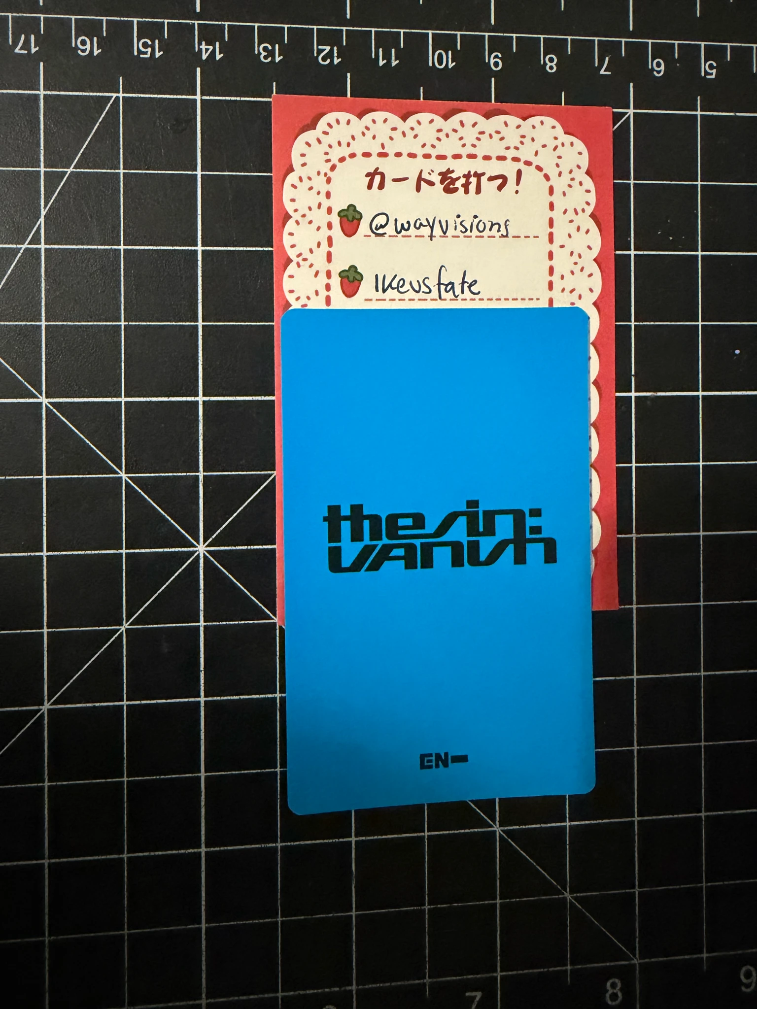 ENHYPEN Ni-ki ENHYPEN - Ni-ki - THE SIN: VANISH Album target exclusive europe (EU) exclusive listing photo 2